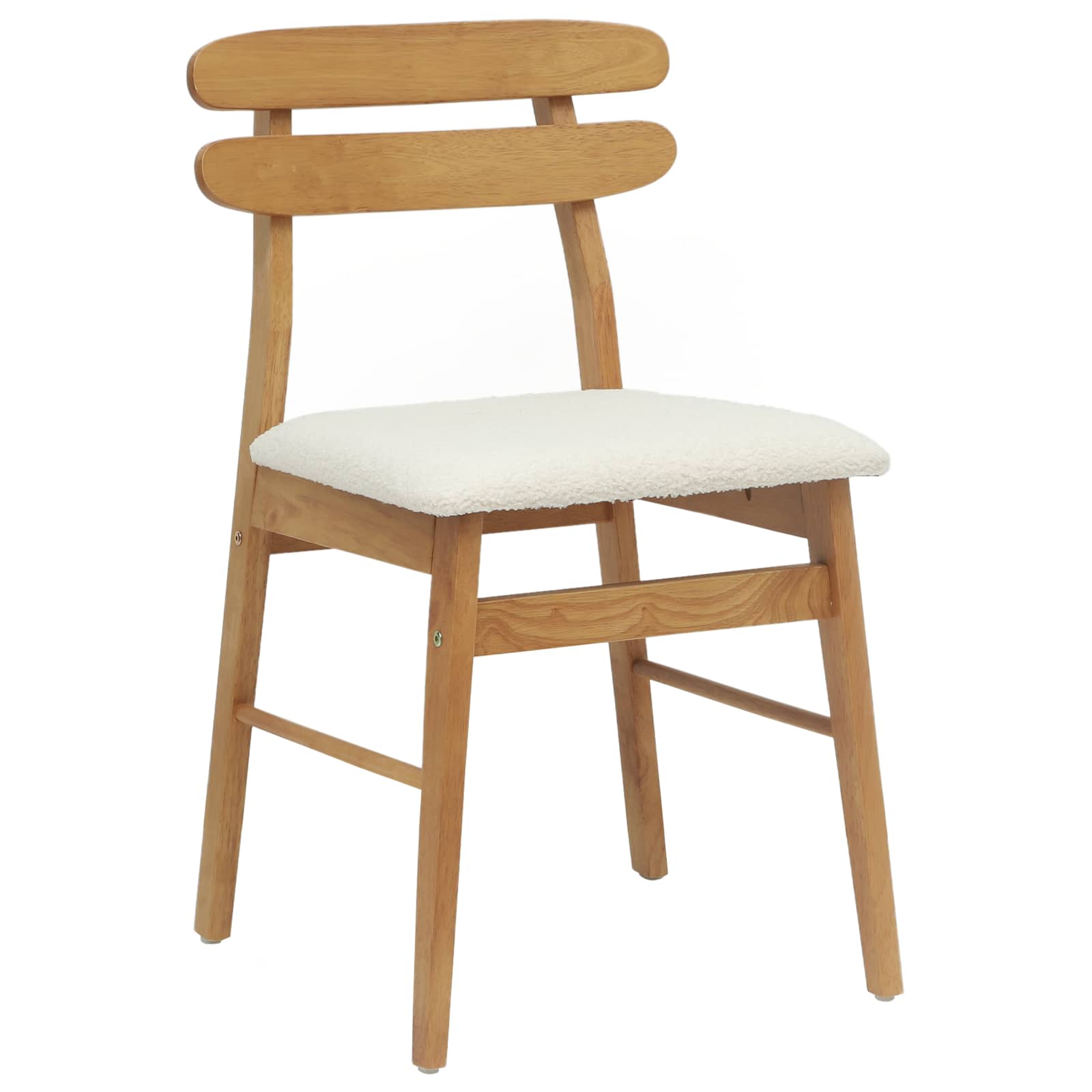 Chaise de salle à manger 2 pcs Naturel et clair - XIOS