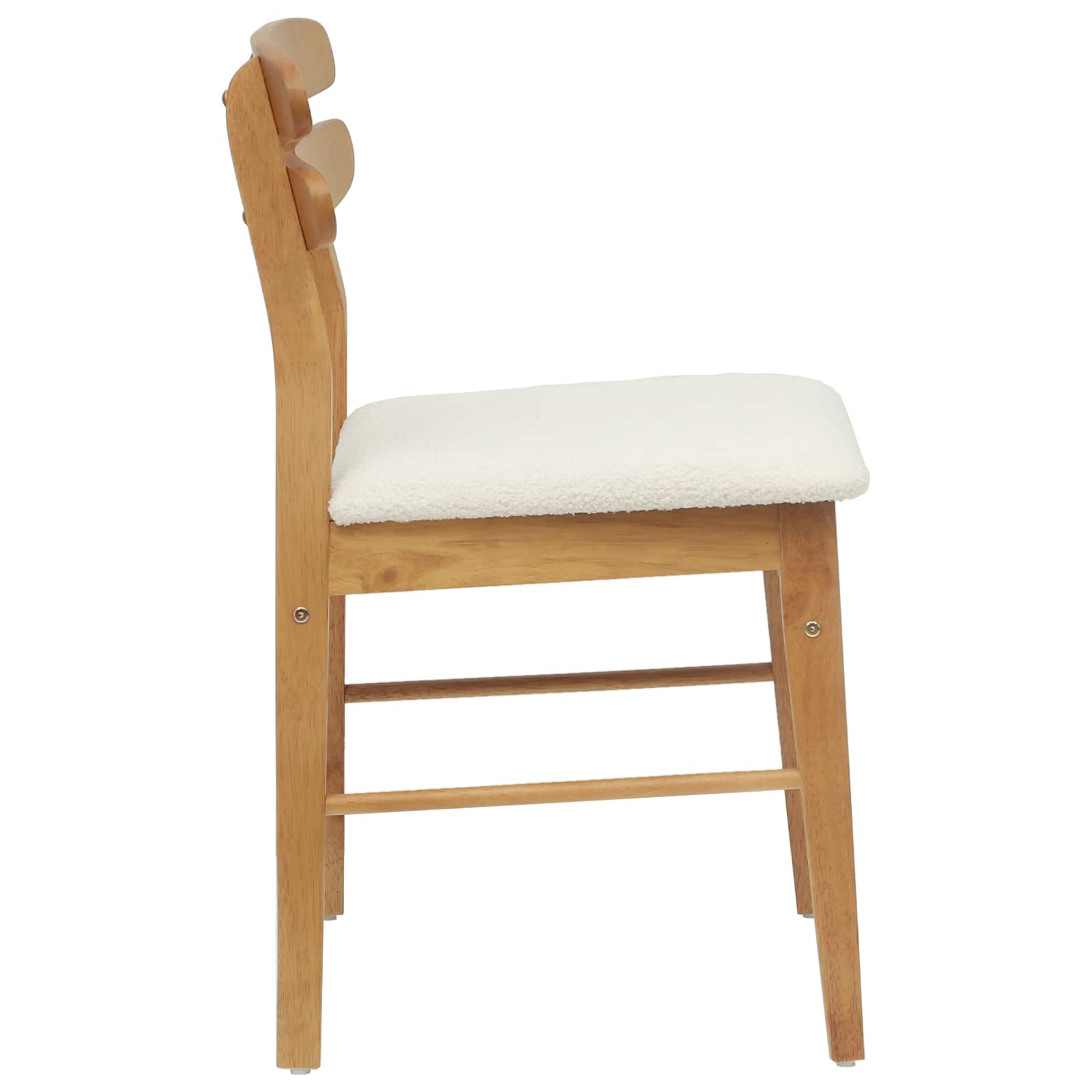 Chaise de salle à manger 2 pcs Naturel et clair - XIOS