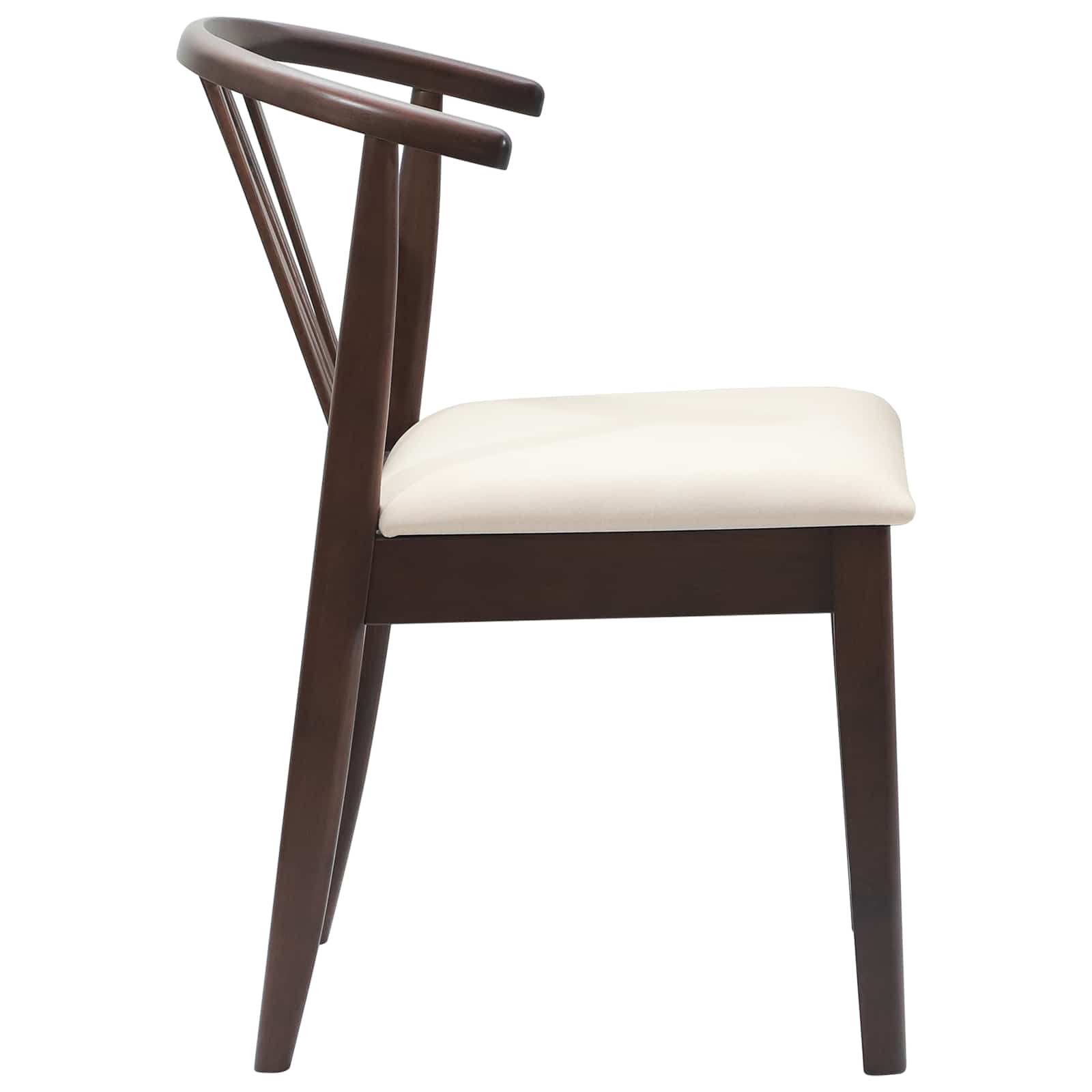 Chaise de salle à manger 2 pcs Marron clair et clair - XIOS