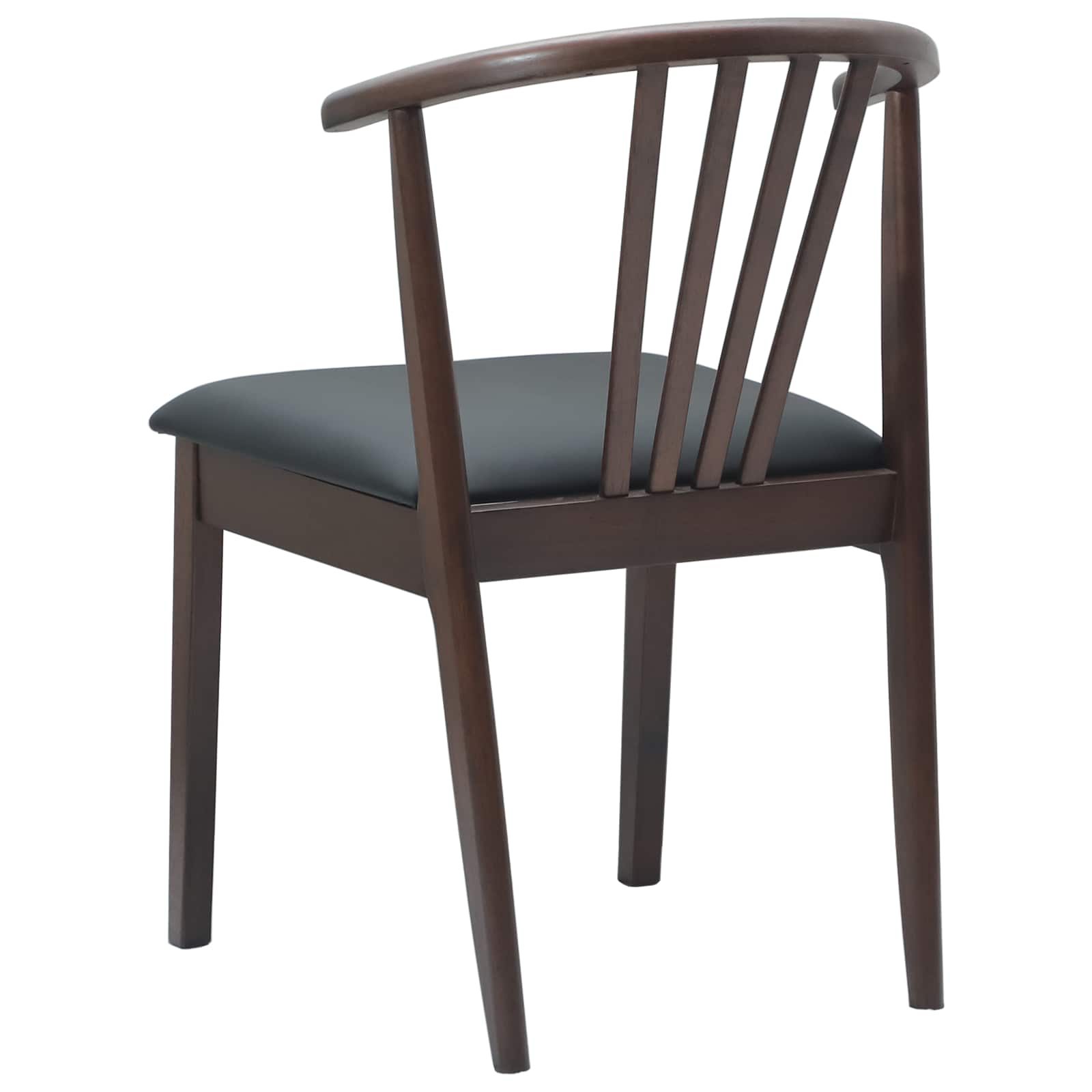 Chaise de salle à manger 2 pcs Marron clair et noir - XIOS