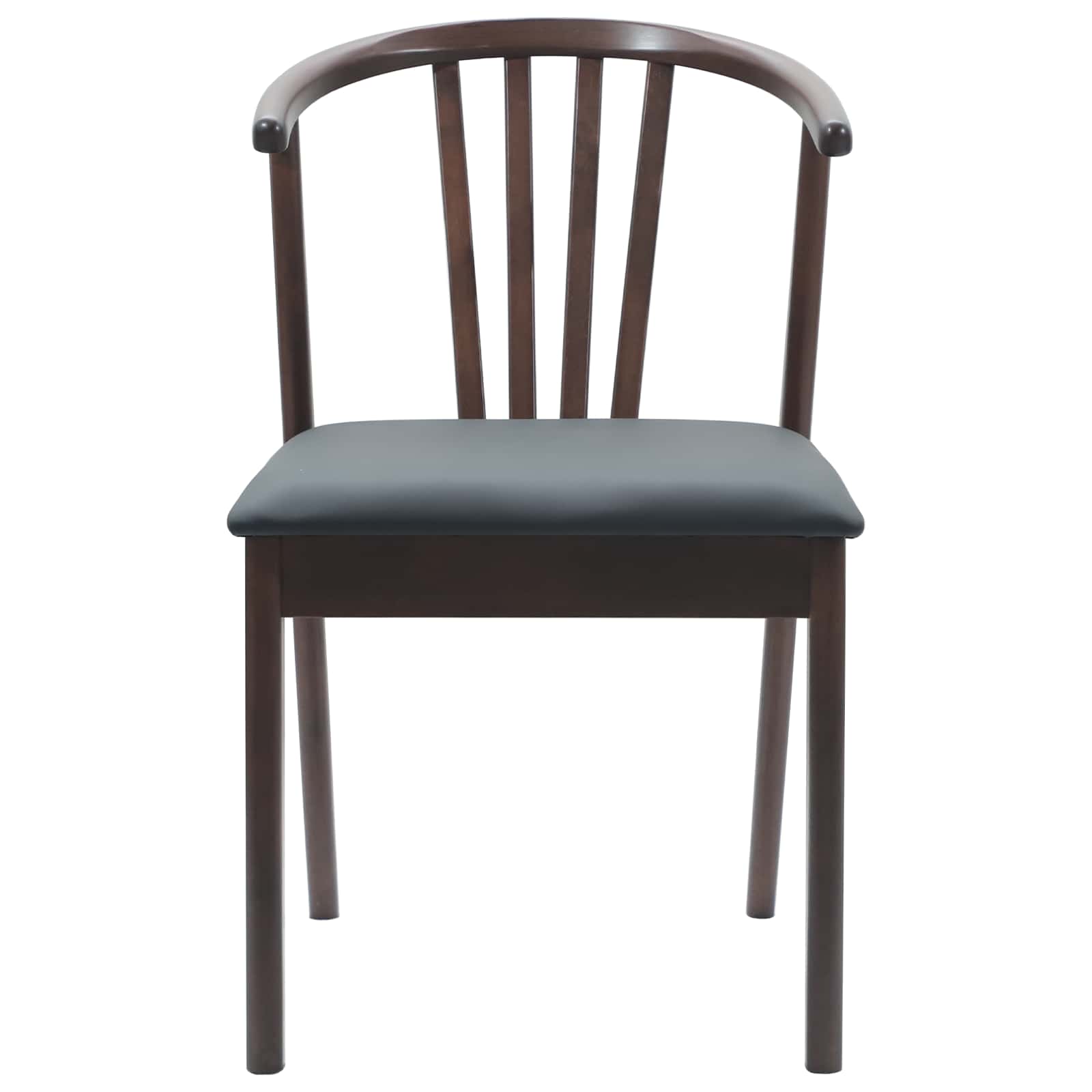 Chaise de salle à manger 2 pcs Marron clair et noir - XIOS