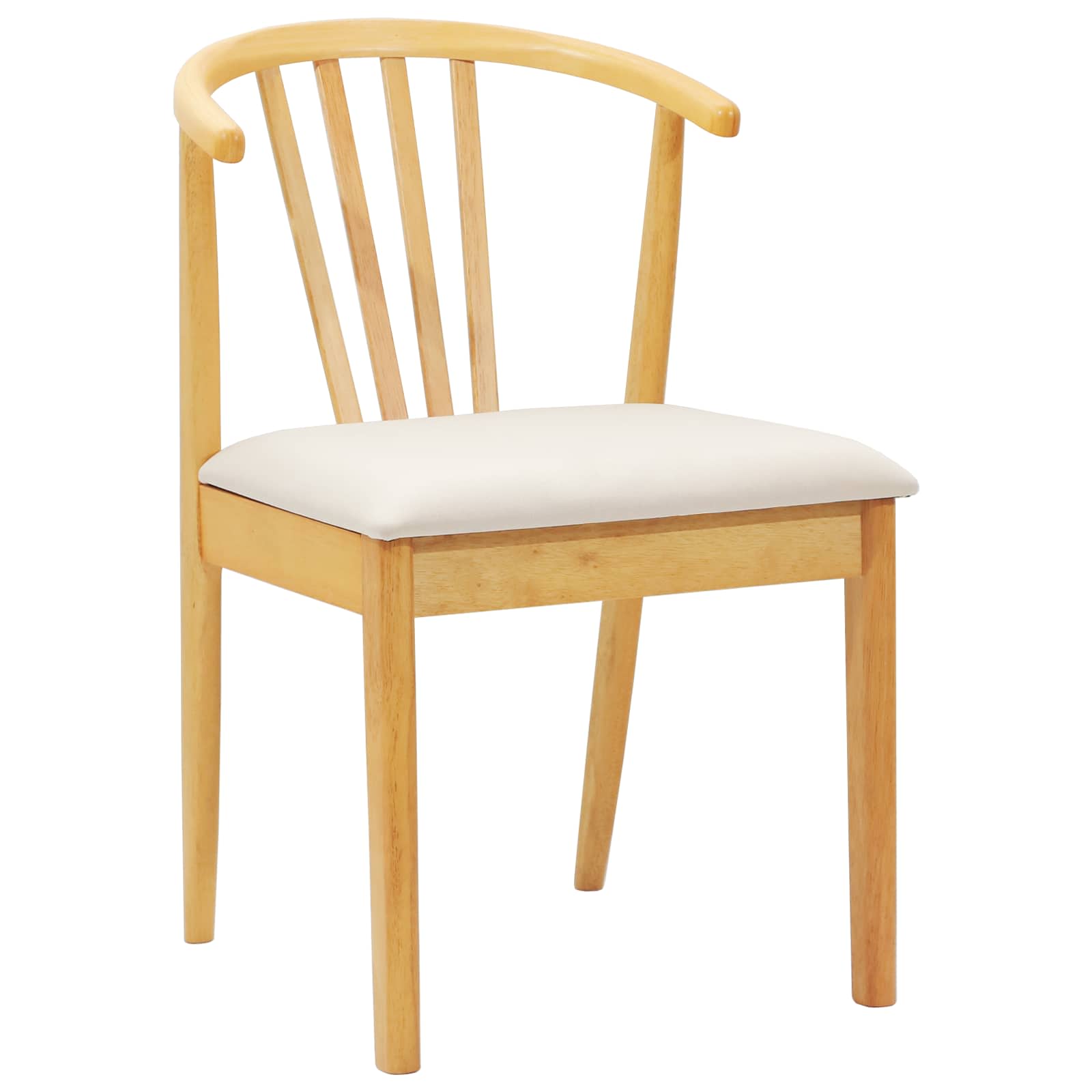 Chaise de salle à manger 2 pcs Naturel et clair - XIOS