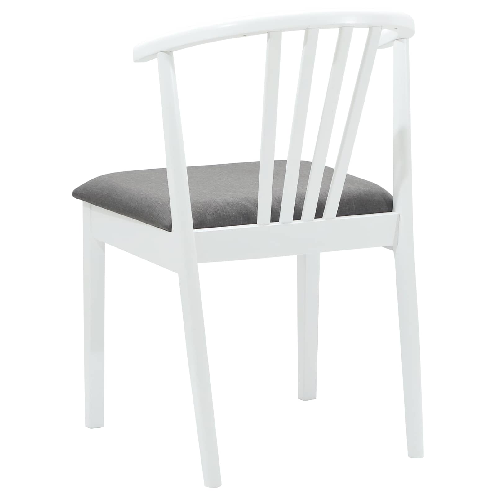 Chaise de salle à manger 2 pcs Blanc et Gris - XIOS