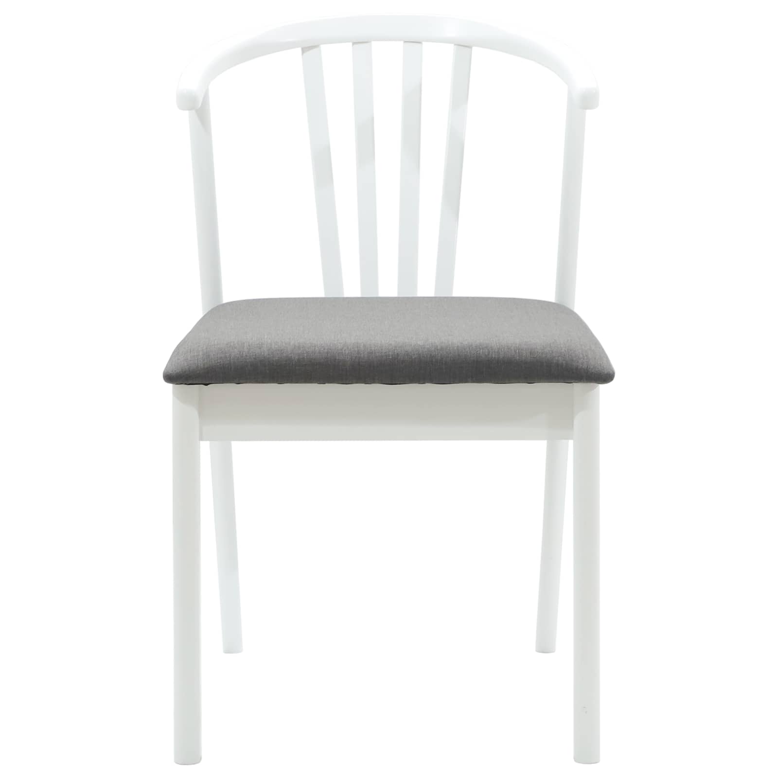 Chaise de salle à manger 2 pcs Blanc et Gris - XIOS