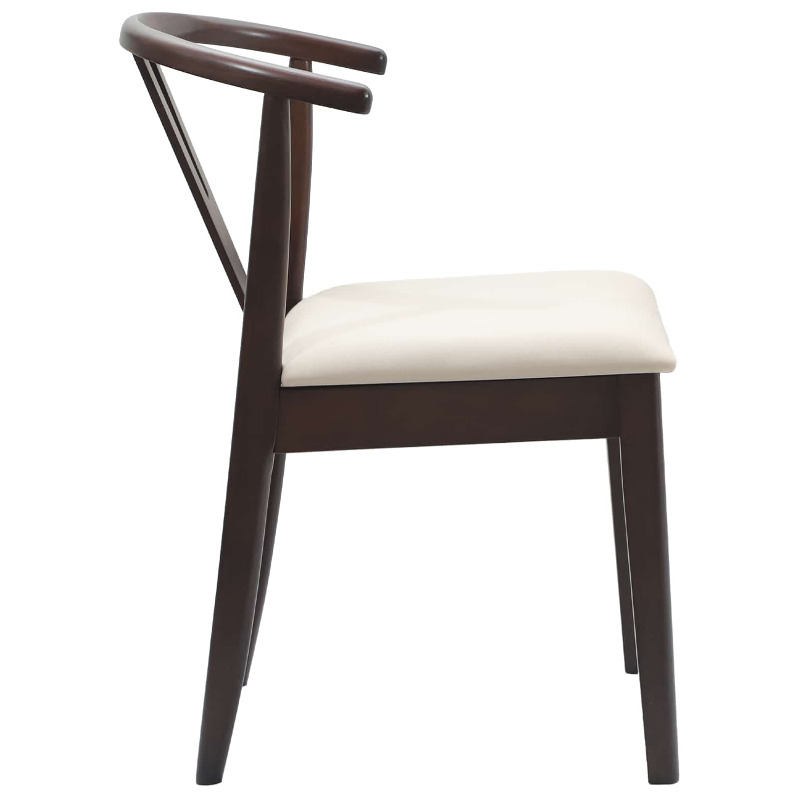 Chaise de salle à manger 2 pcs Marron clair et clair - XIOS