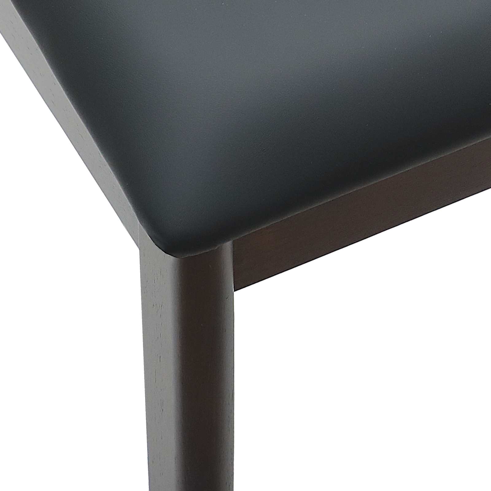 Chaise de salle à manger 2 pcs Marron clair et noir - XIOS