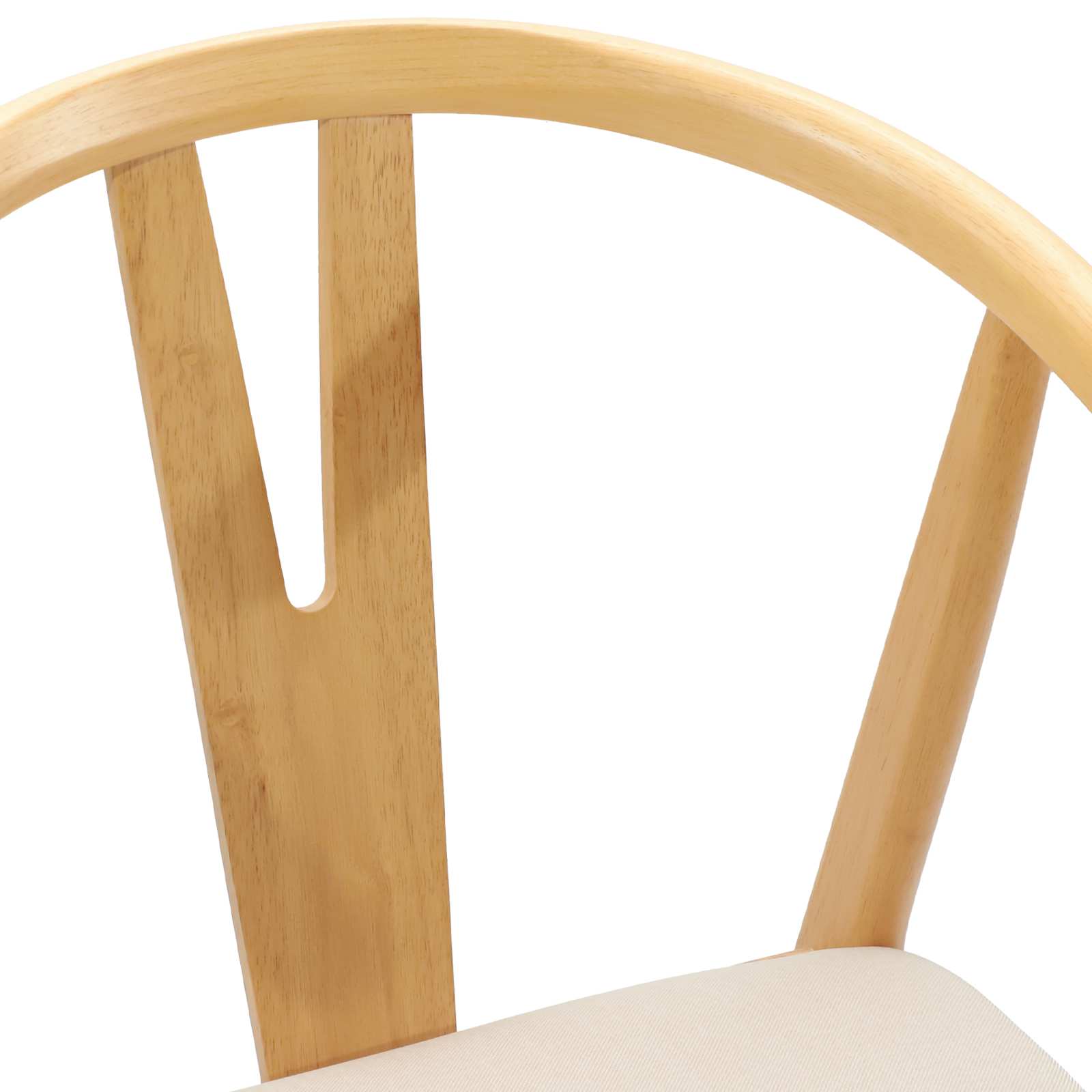 Chaise de salle à manger 2 pcs Naturel et clair - XIOS