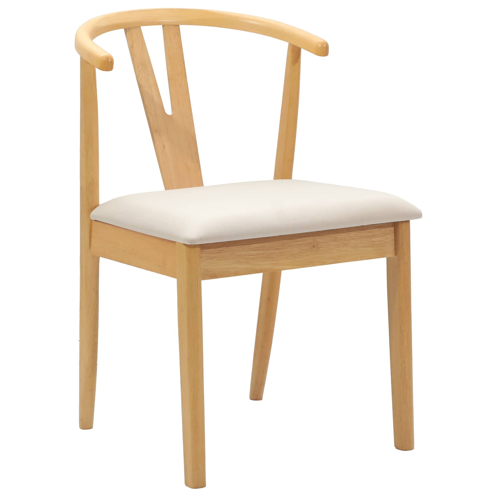 Chaise de salle à manger 2 pcs Naturel et clair - XIOS