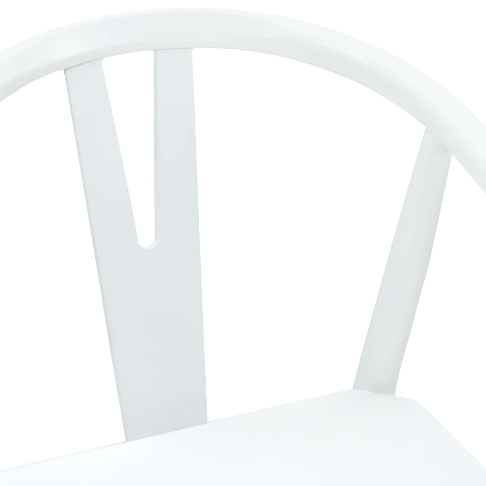 Chaise de salle à manger 2 pcs Blanc et Blanc - XIOS