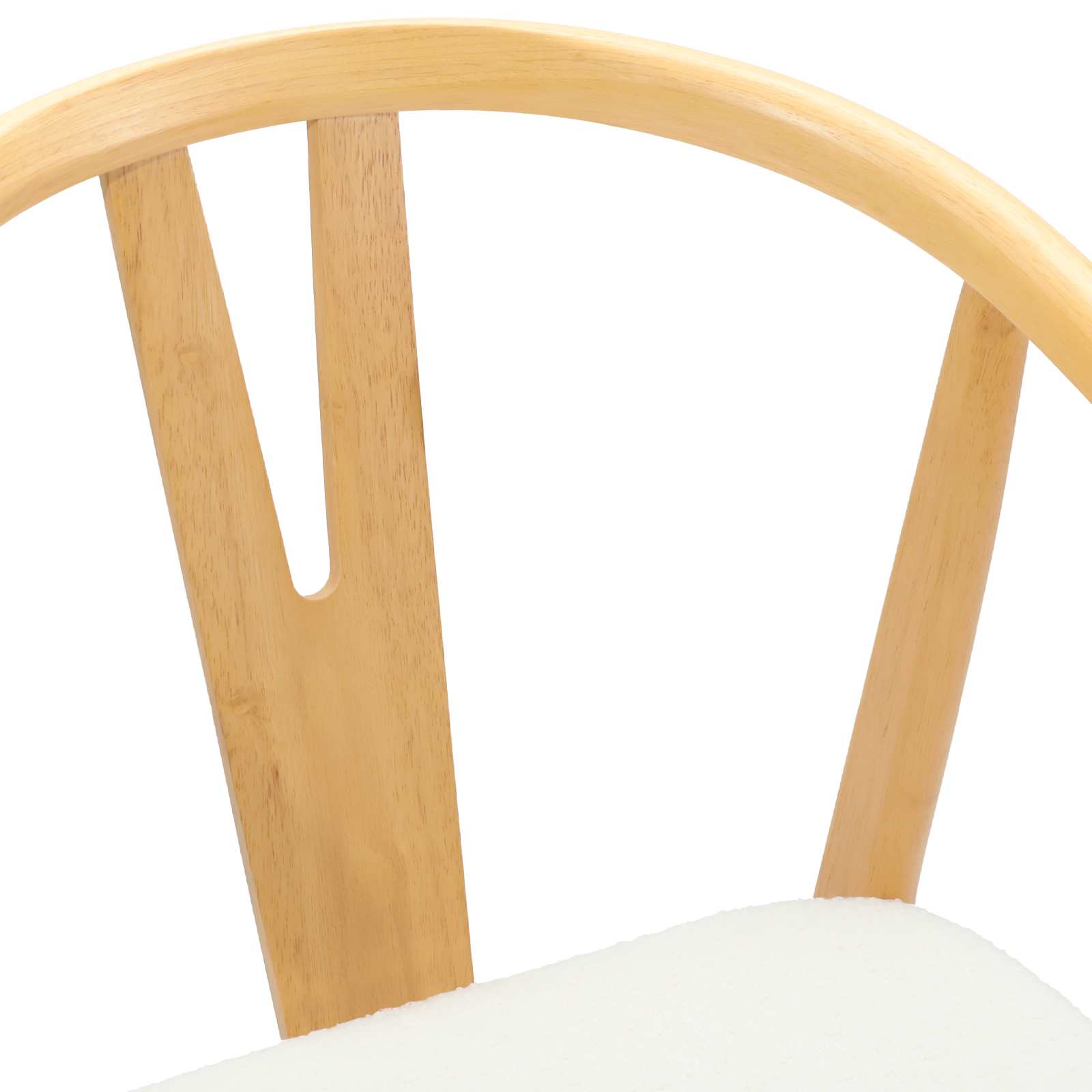 Chaise de salle à manger 2 pcs Naturel et clair - XIOS