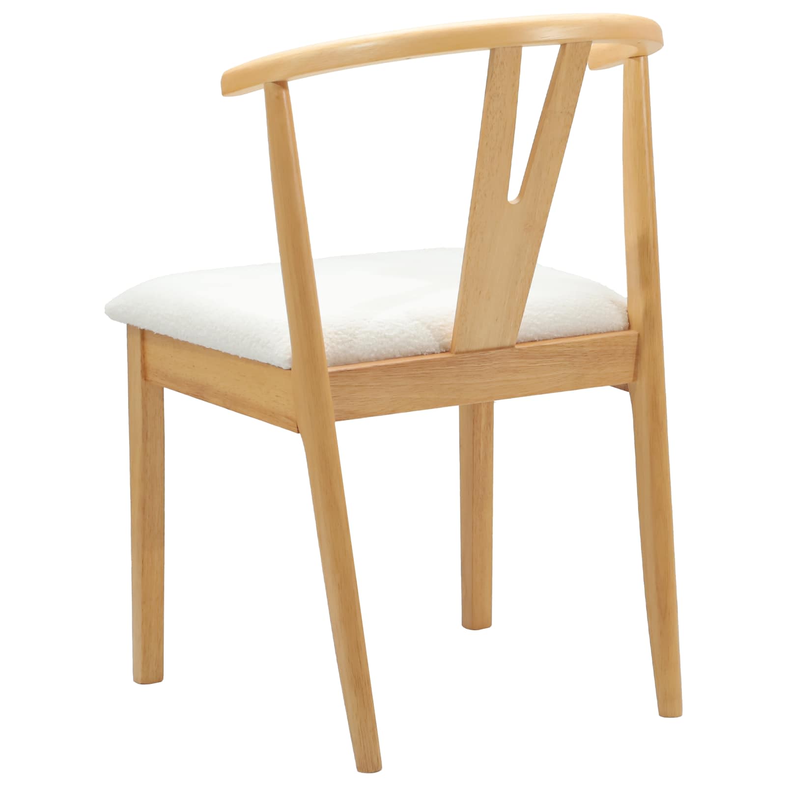 Chaise de salle à manger 2 pcs Naturel et clair - XIOS