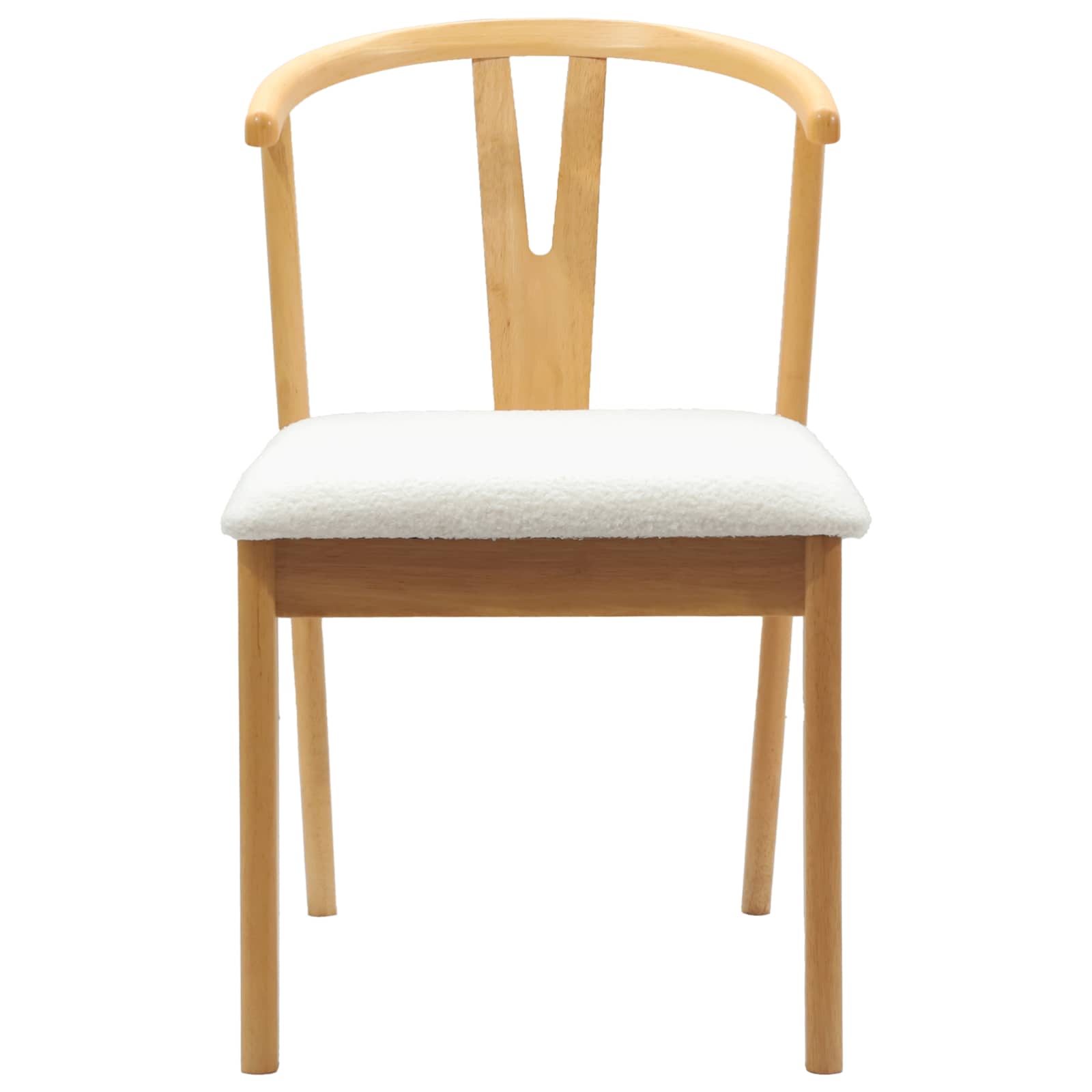 Chaise de salle à manger 2 pcs Naturel et clair - XIOS