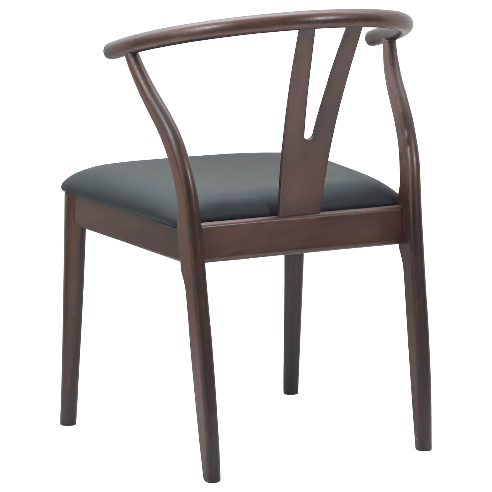 Chaise de salle à manger 2 pcs Marron clair et noir - XIOS