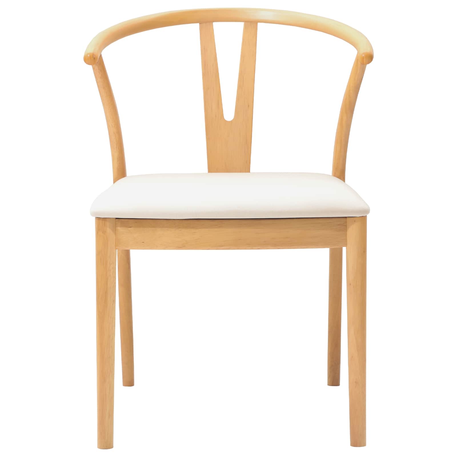 Chaise de salle à manger 2 pcs Naturel et clair - XIOS