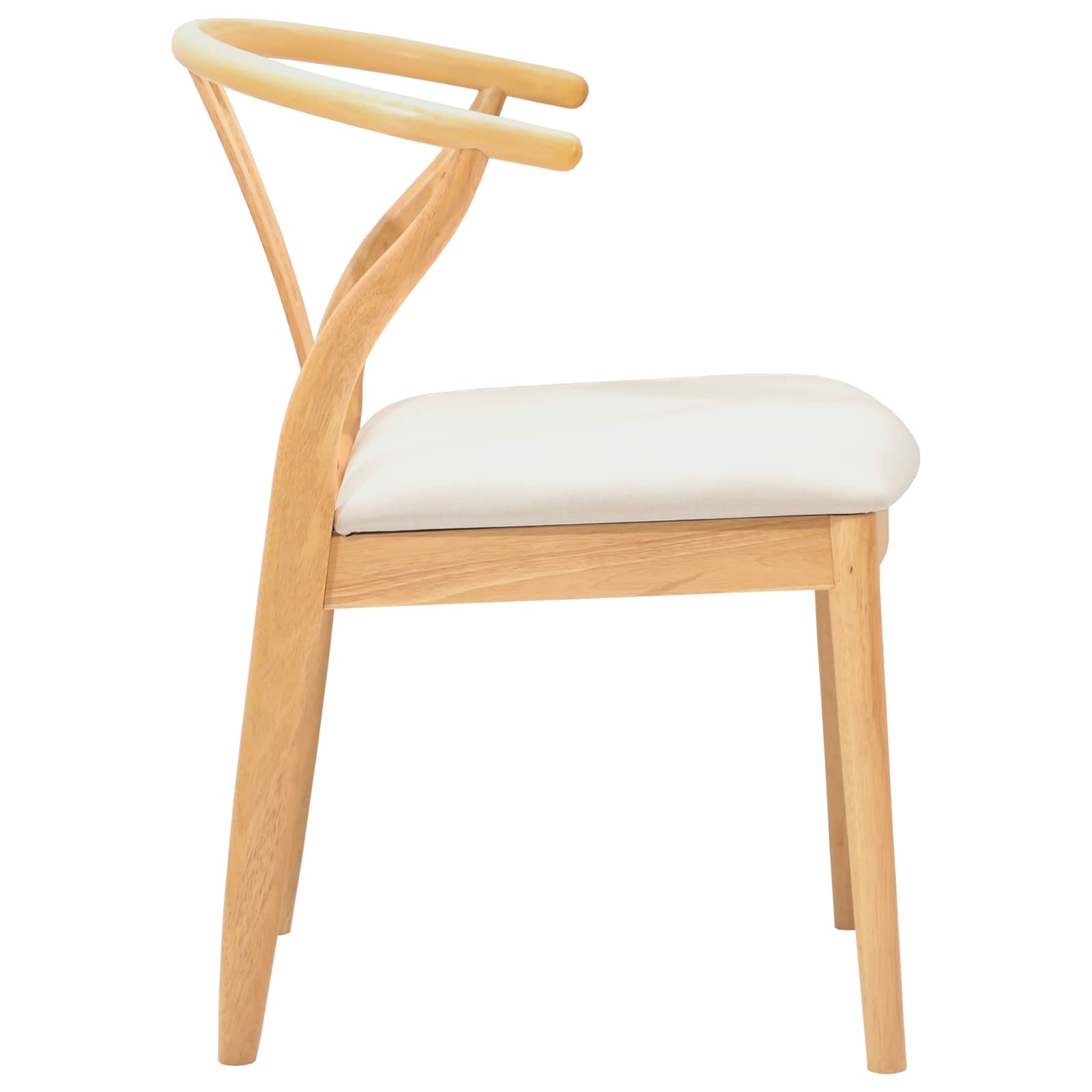 Chaise de salle à manger 2 pcs Naturel et clair - XIOS