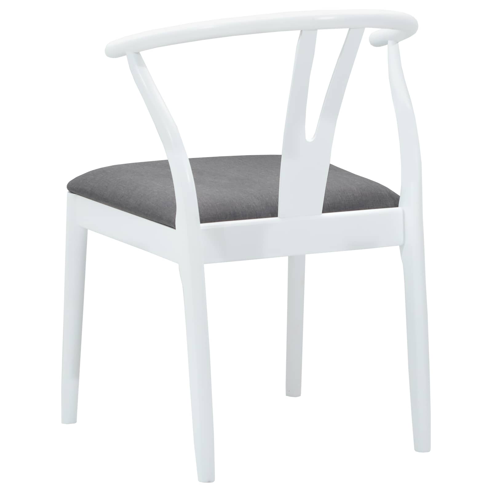 Chaise de salle à manger 2 pcs Blanc et Gris - XIOS
