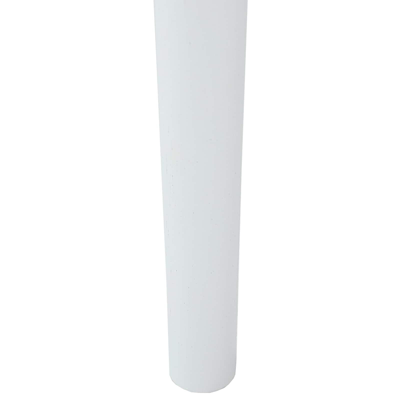 Chaise de salle à manger 2 pcs Blanc et Blanc - XIOS