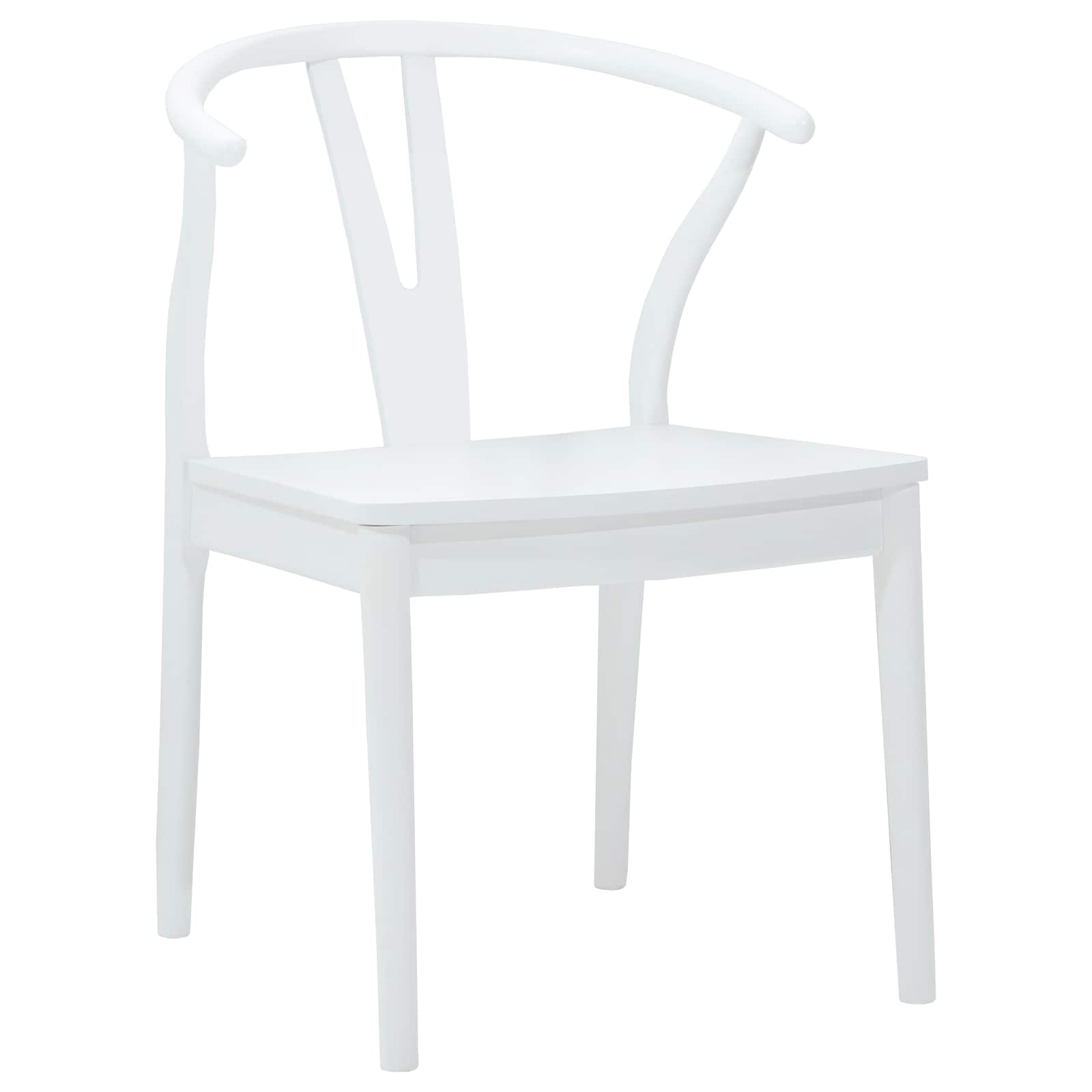 Chaise de salle à manger 2 pcs Blanc et Blanc - XIOS