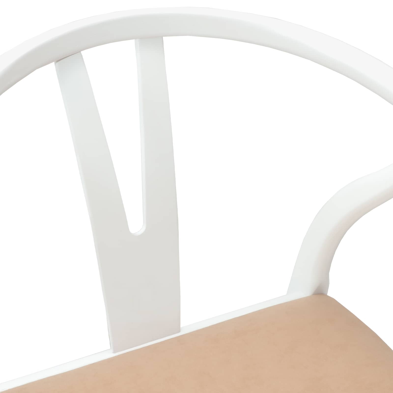 Chaise de salle à manger 2 pcs Blanc et marron - XIOS