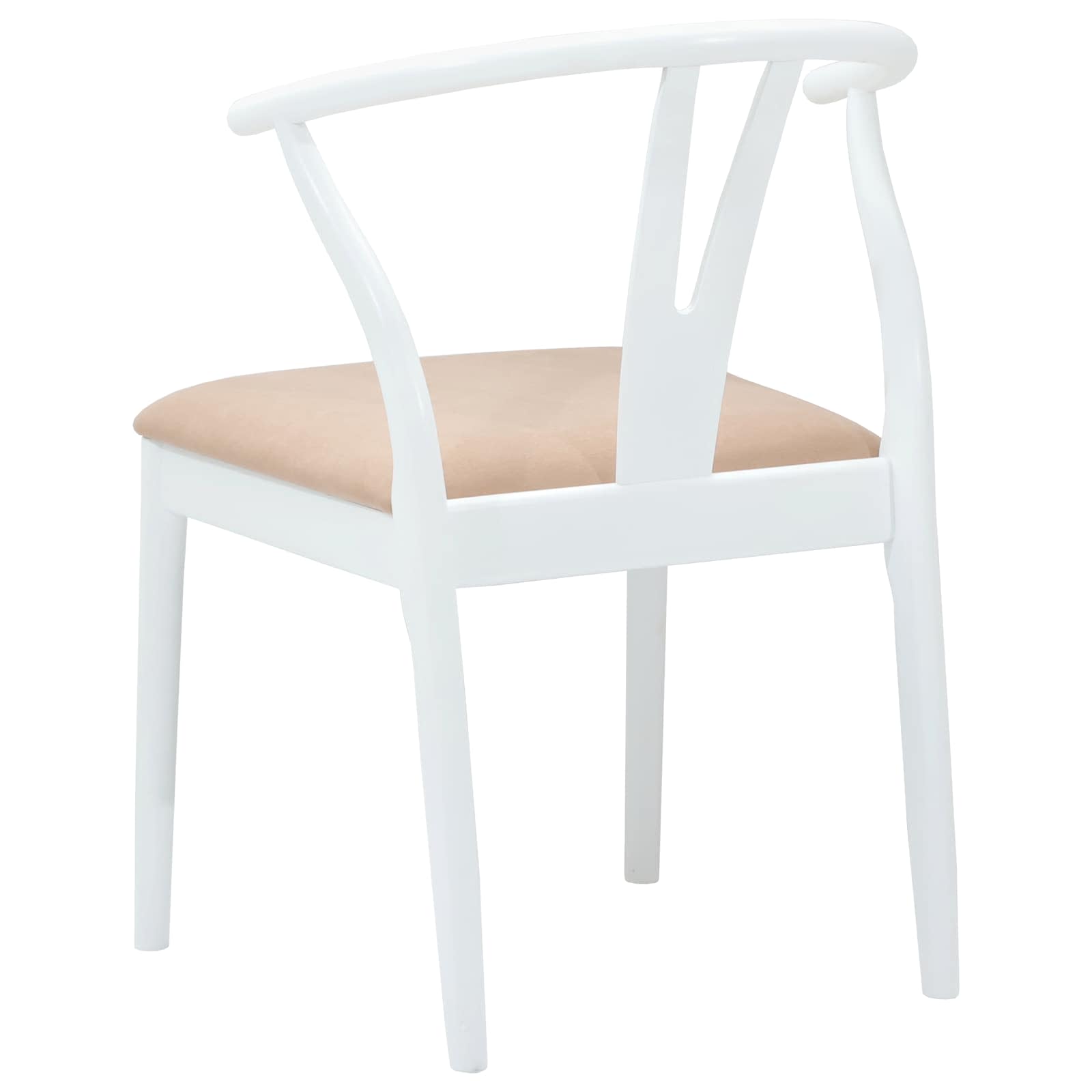 Chaise de salle à manger 2 pcs Blanc et marron - XIOS