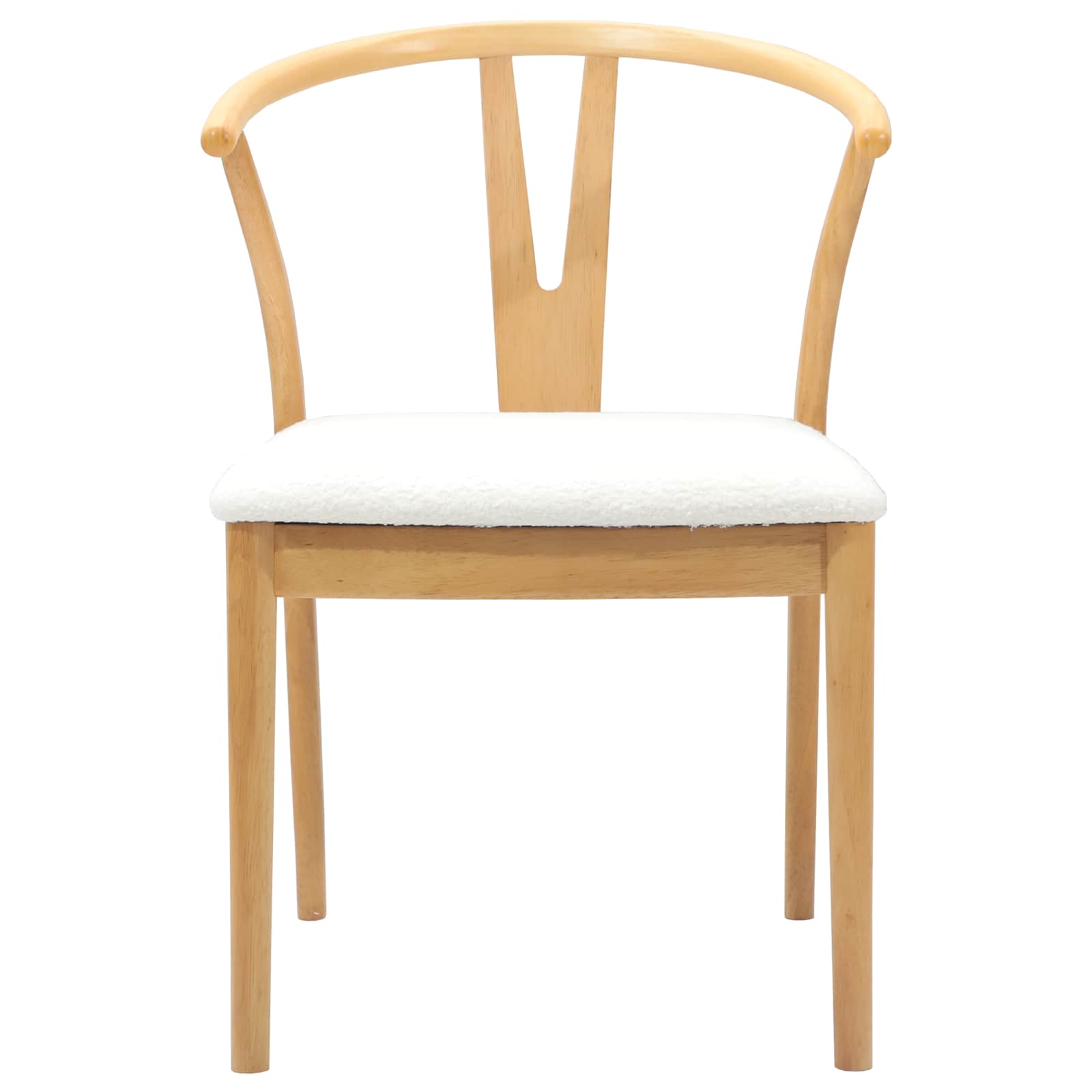 Chaise de salle à manger 2 pcs Naturel et clair - XIOS