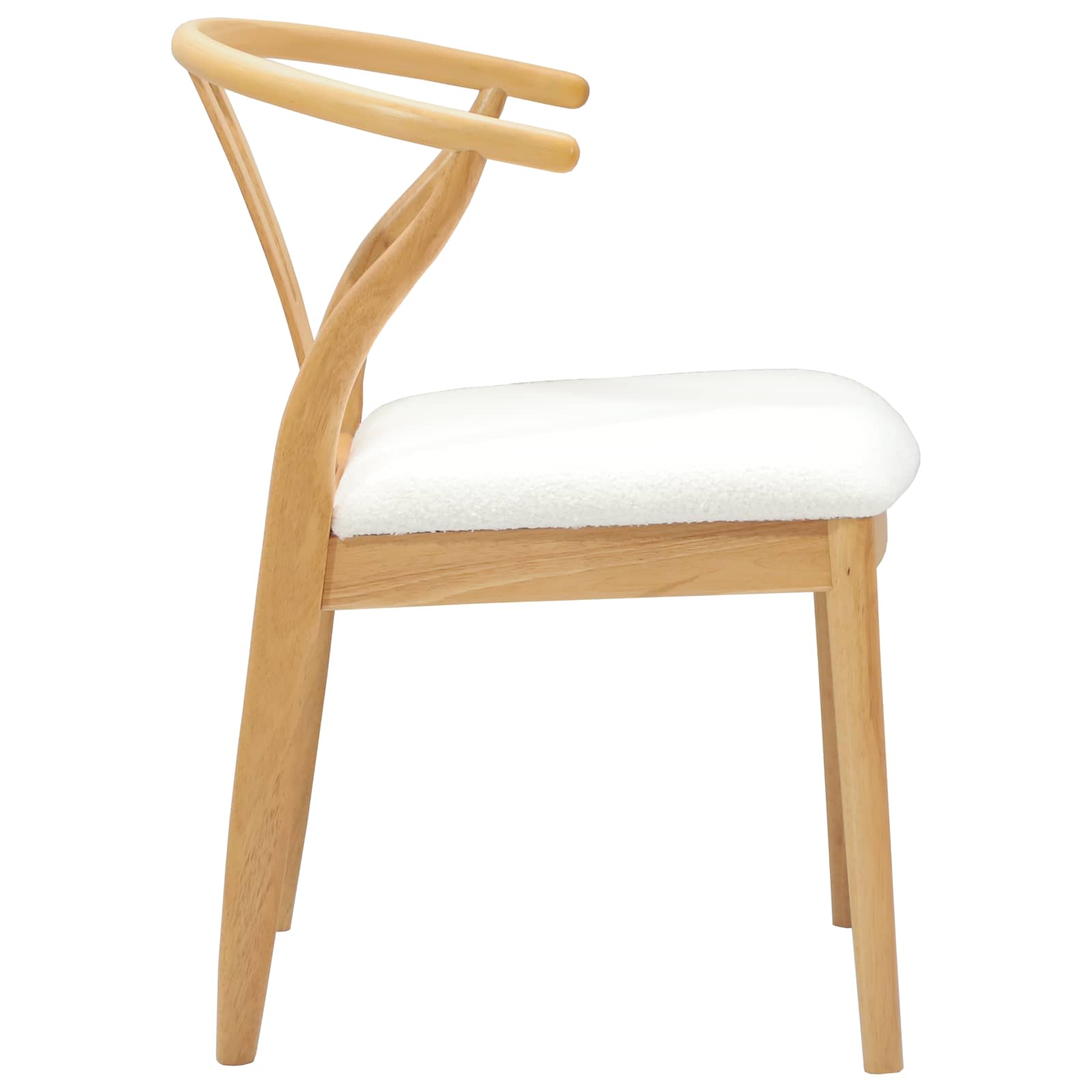 Chaise de salle à manger 2 pcs Naturel et clair - XIOS