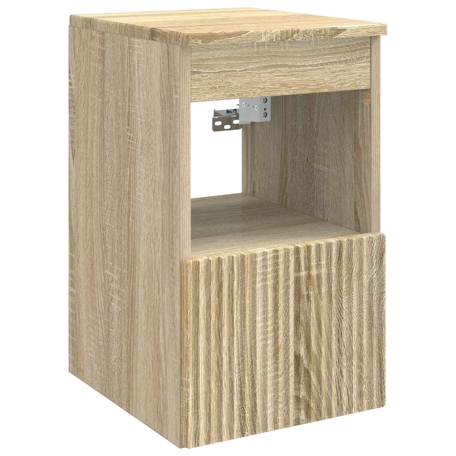 Ensemble d'armoire de salle de bain 3 pc Chêne Sonoma
