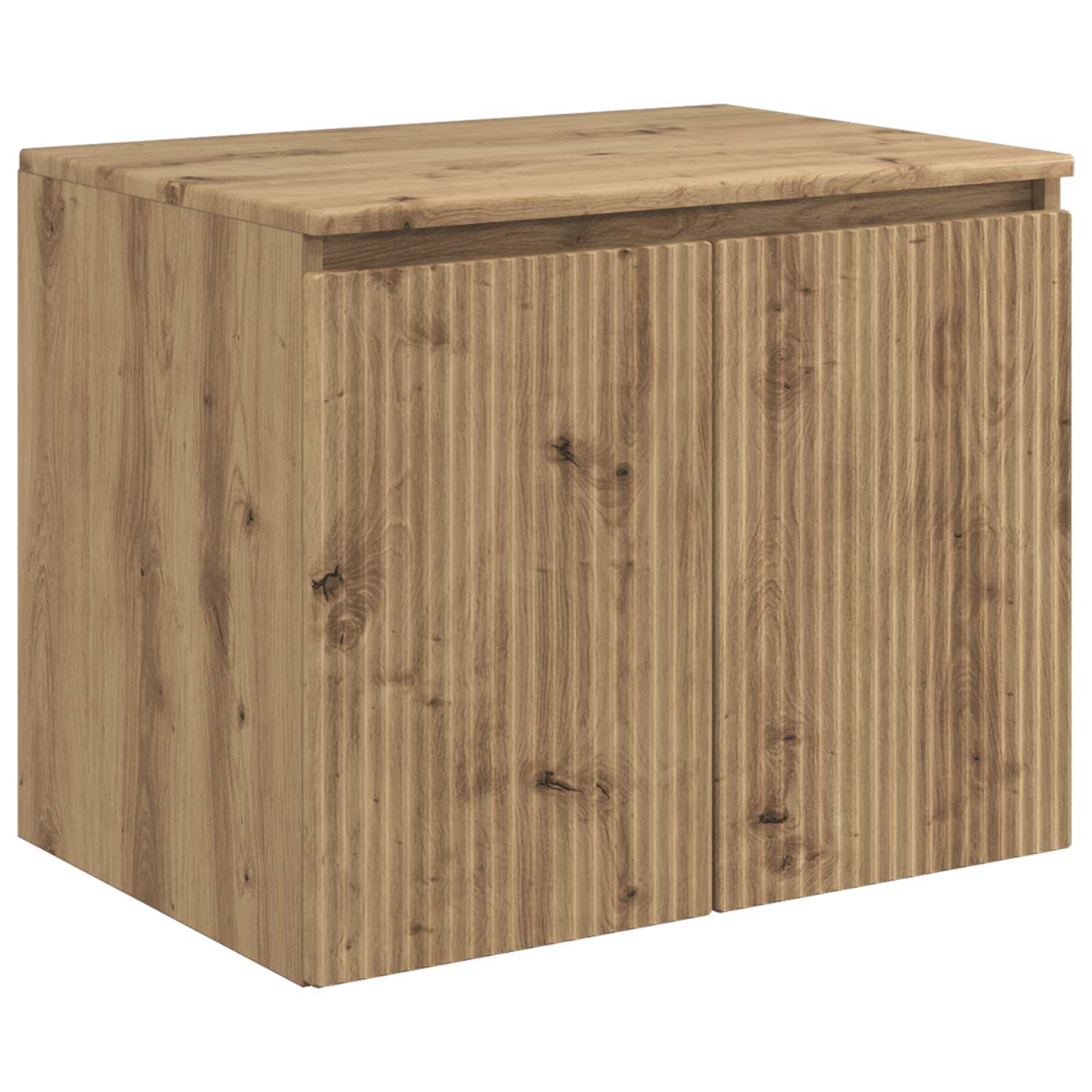Ensemble d'armoire de salle de bain 3 pc Chêne artisanal