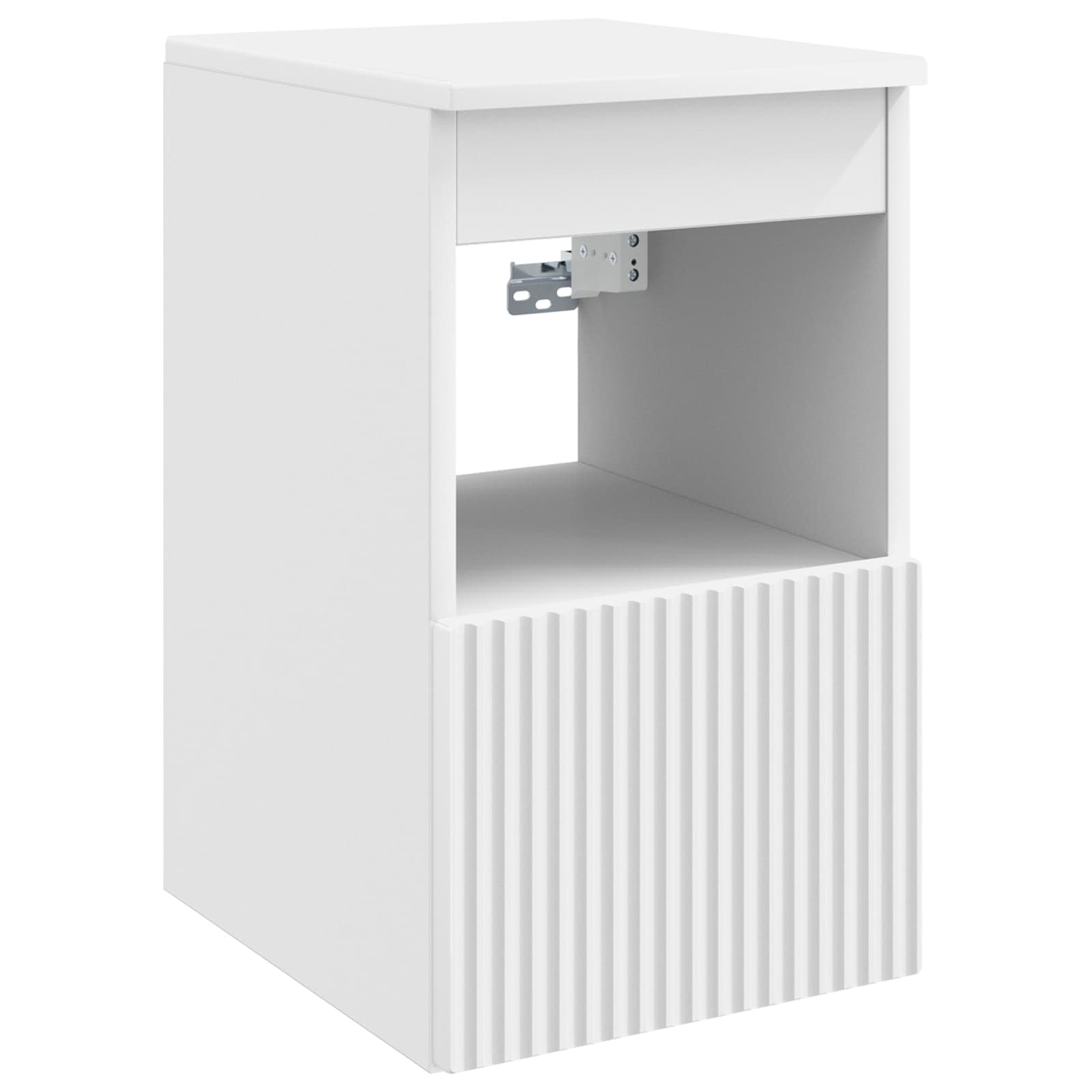 Ensemble d'armoire de salle de bain 3 pc Blanc