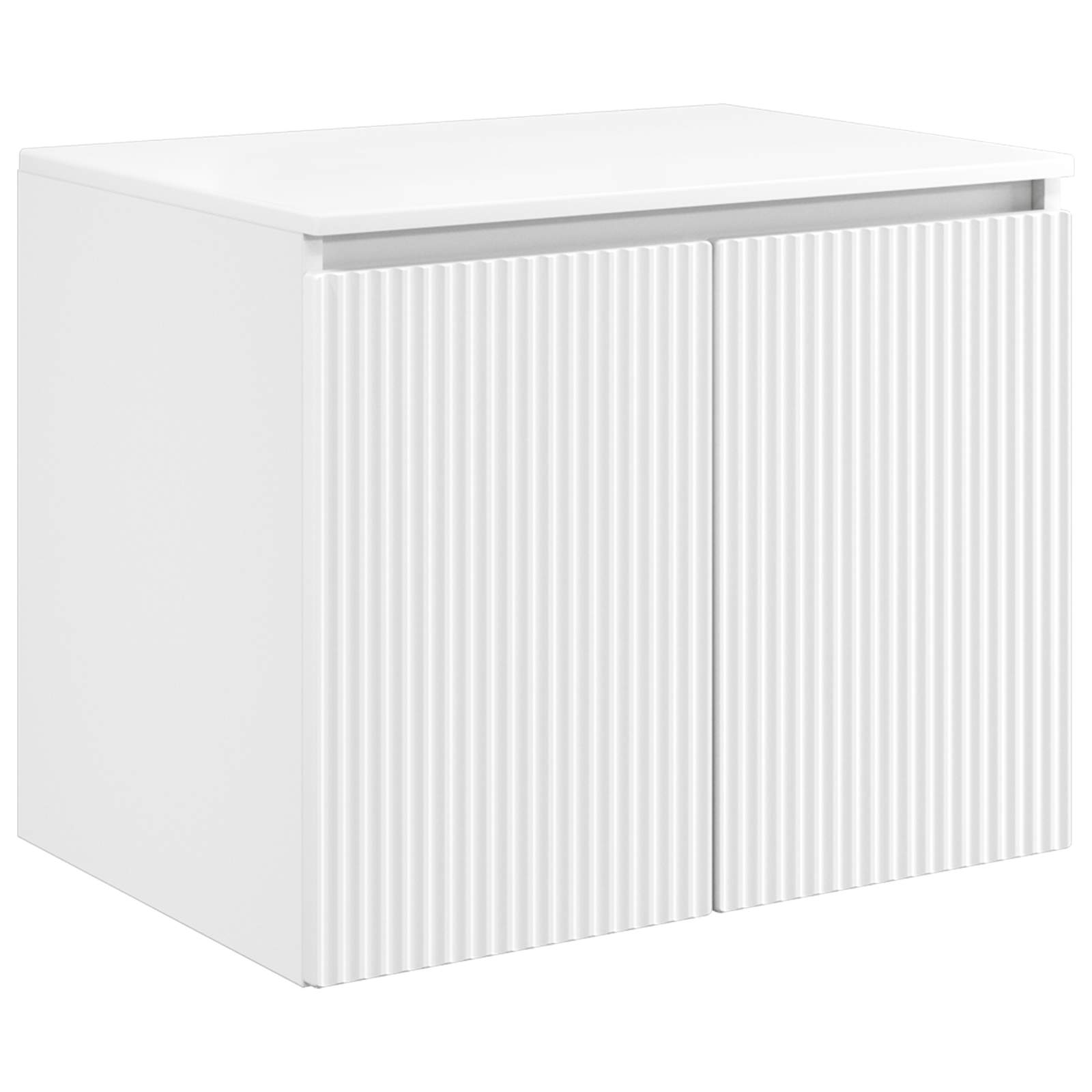 Ensemble d'armoire de salle de bain 3 pc Blanc