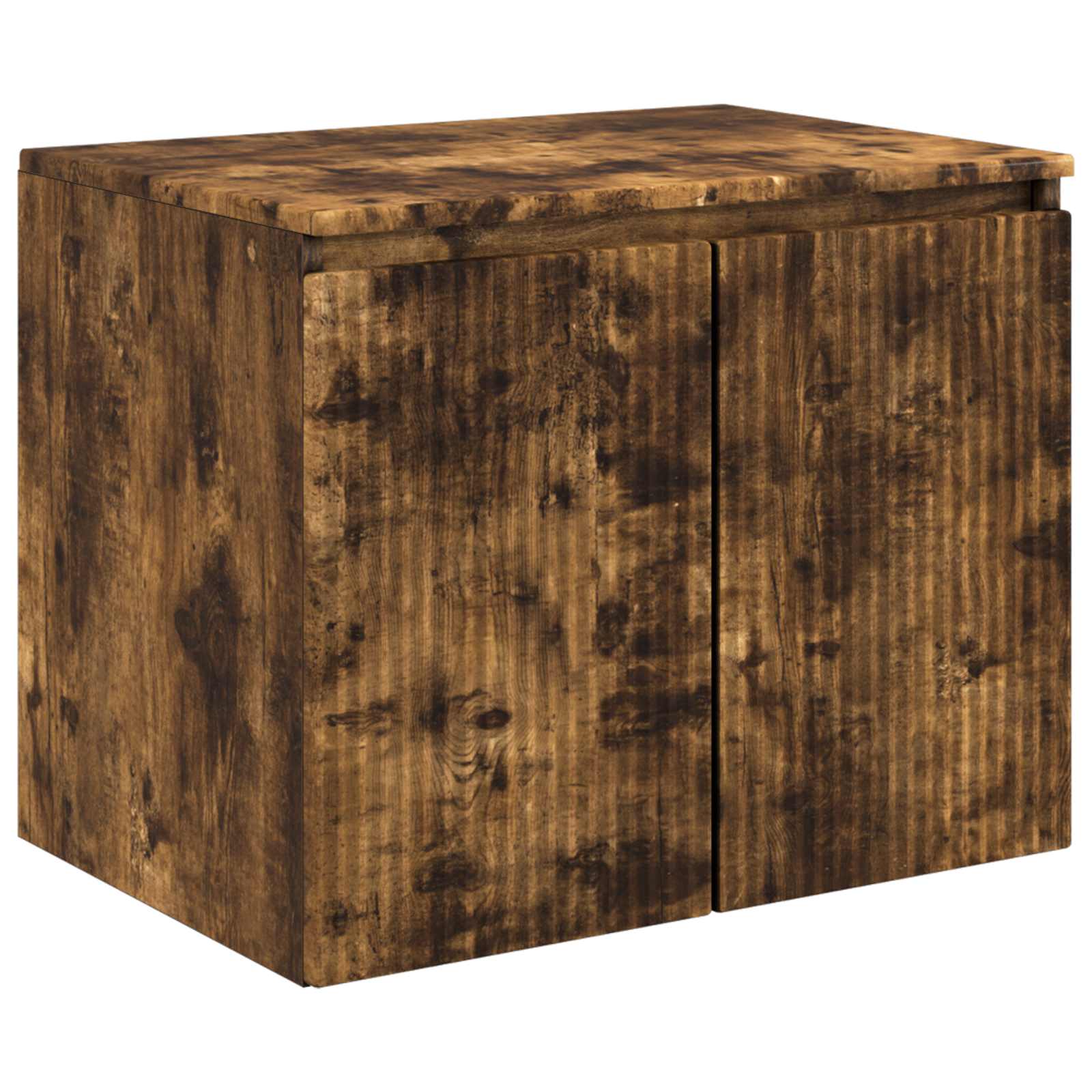 Ensemble d'armoire de salle de bain 3 pc Chêne fumé