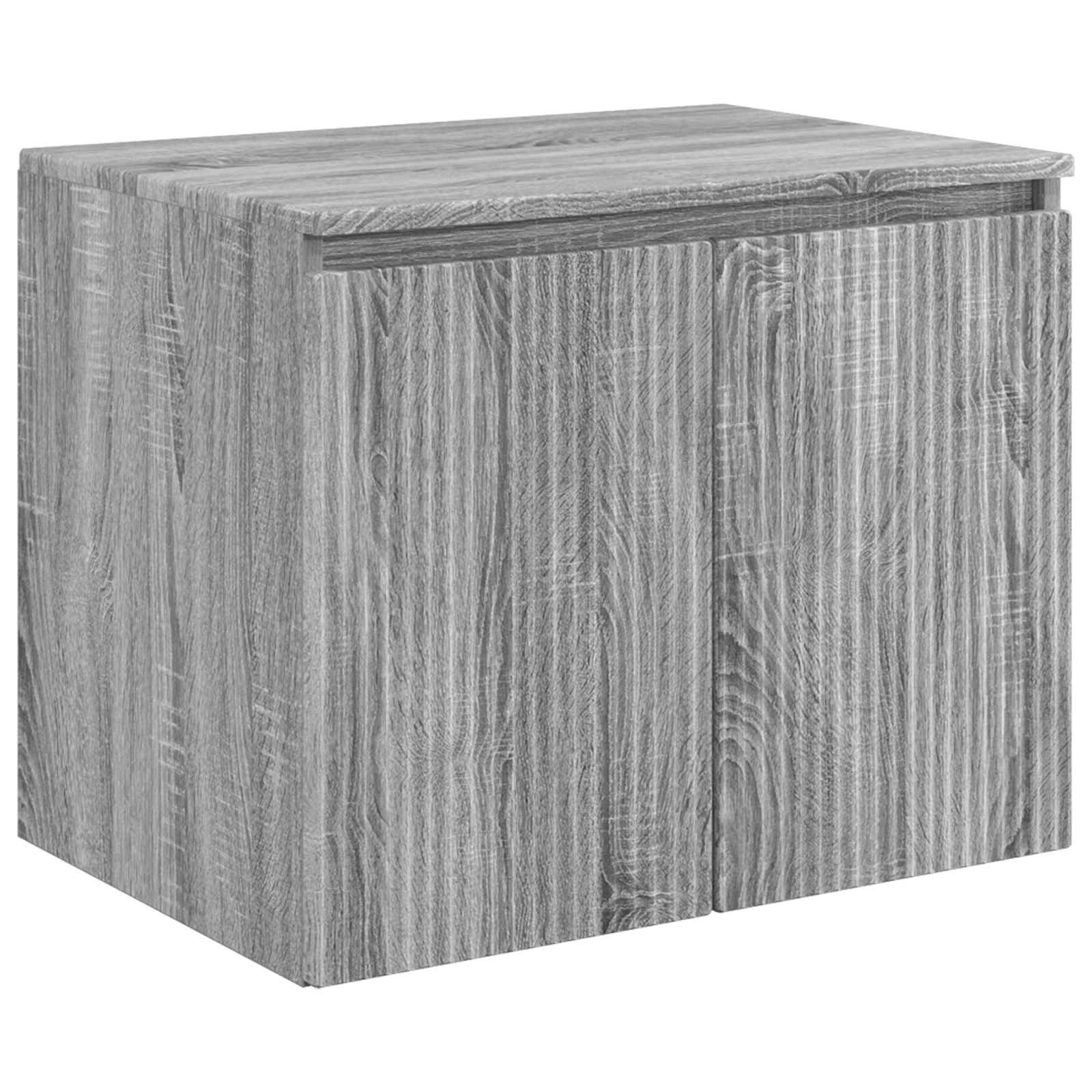 Ensemble d'armoire de salle de bain 3 pc Sonoma gris