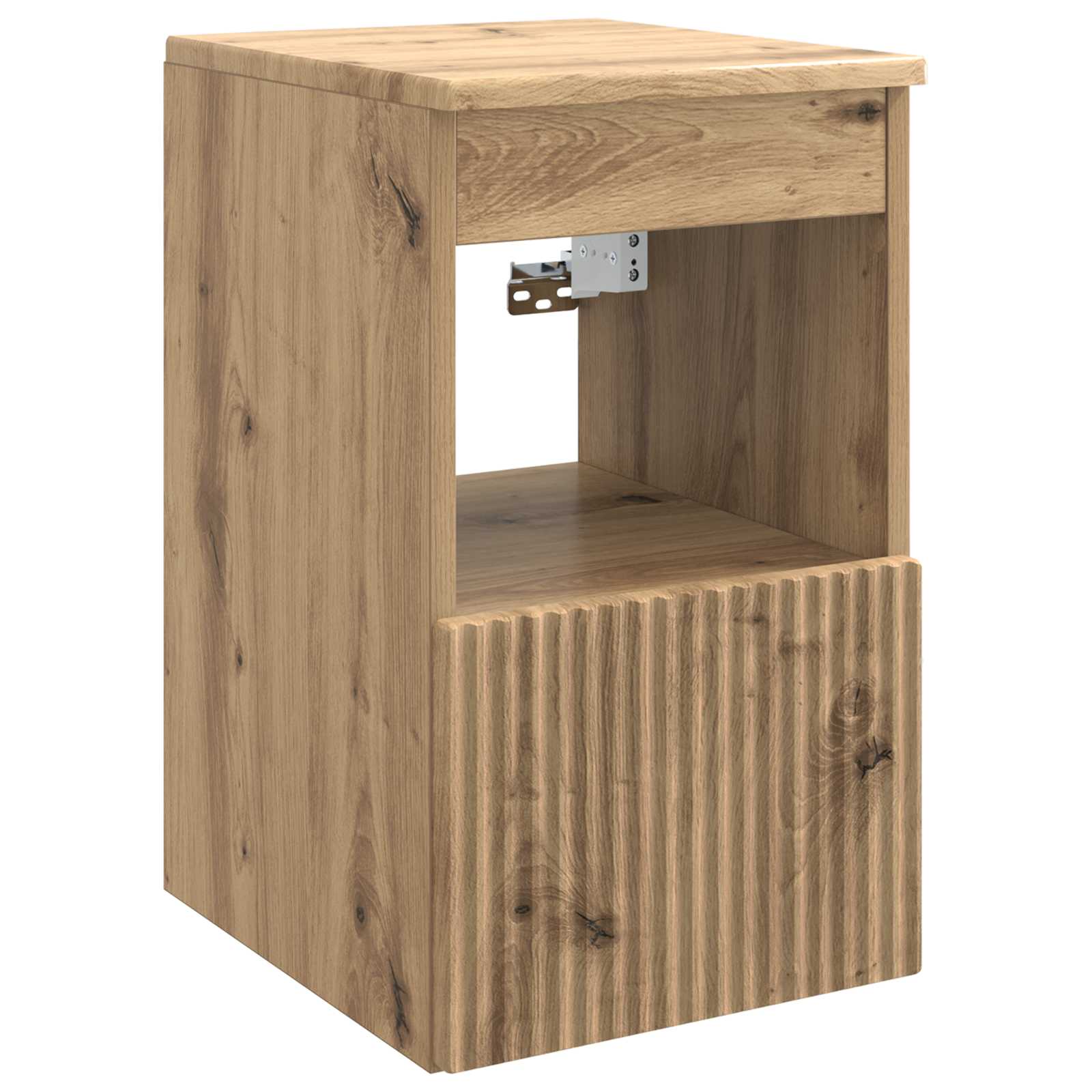 Ensemble d'armoire de salle de bain 3 pc Chêne artisanal