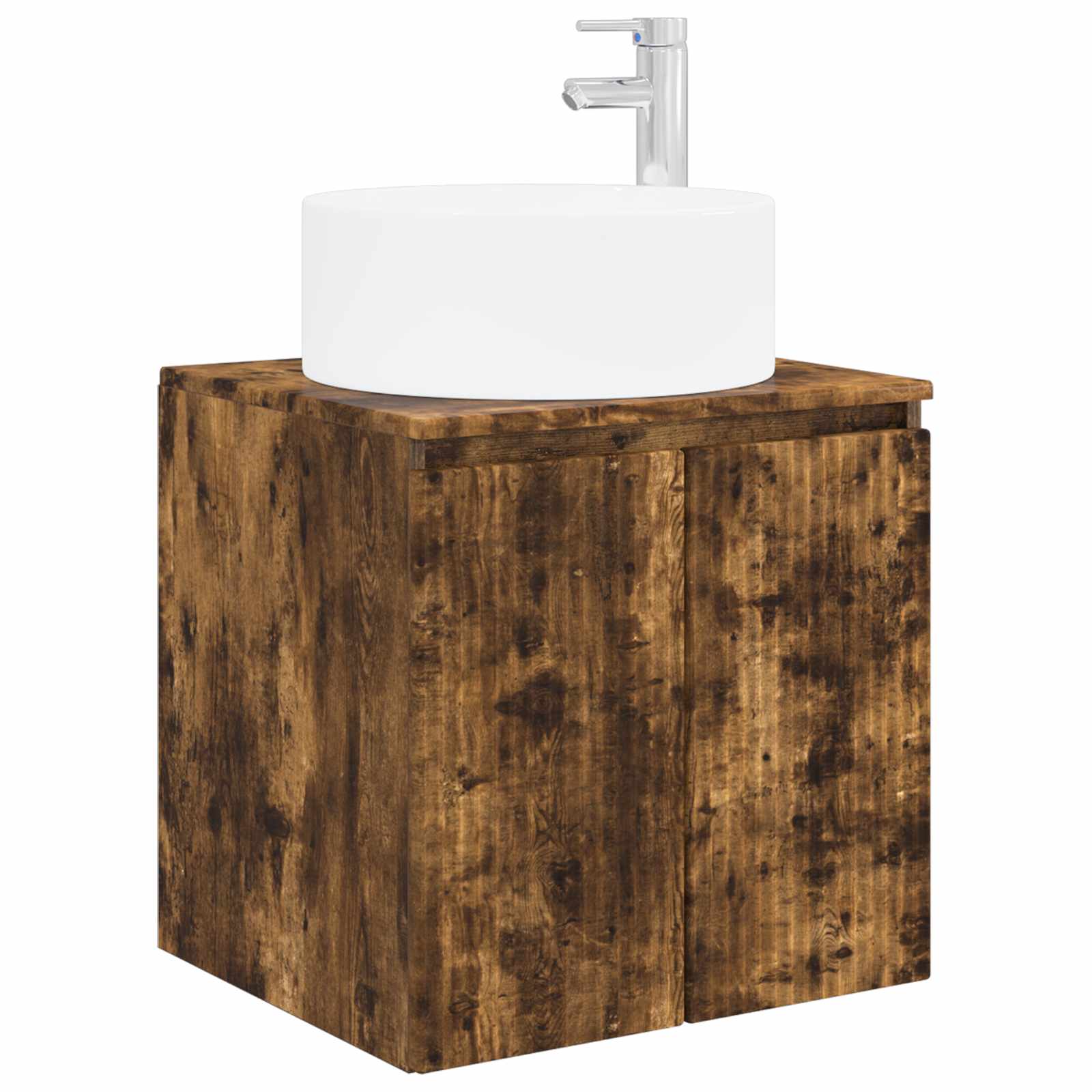 Ensemble d'armoire de salle de bain 3 pc Chêne fumé