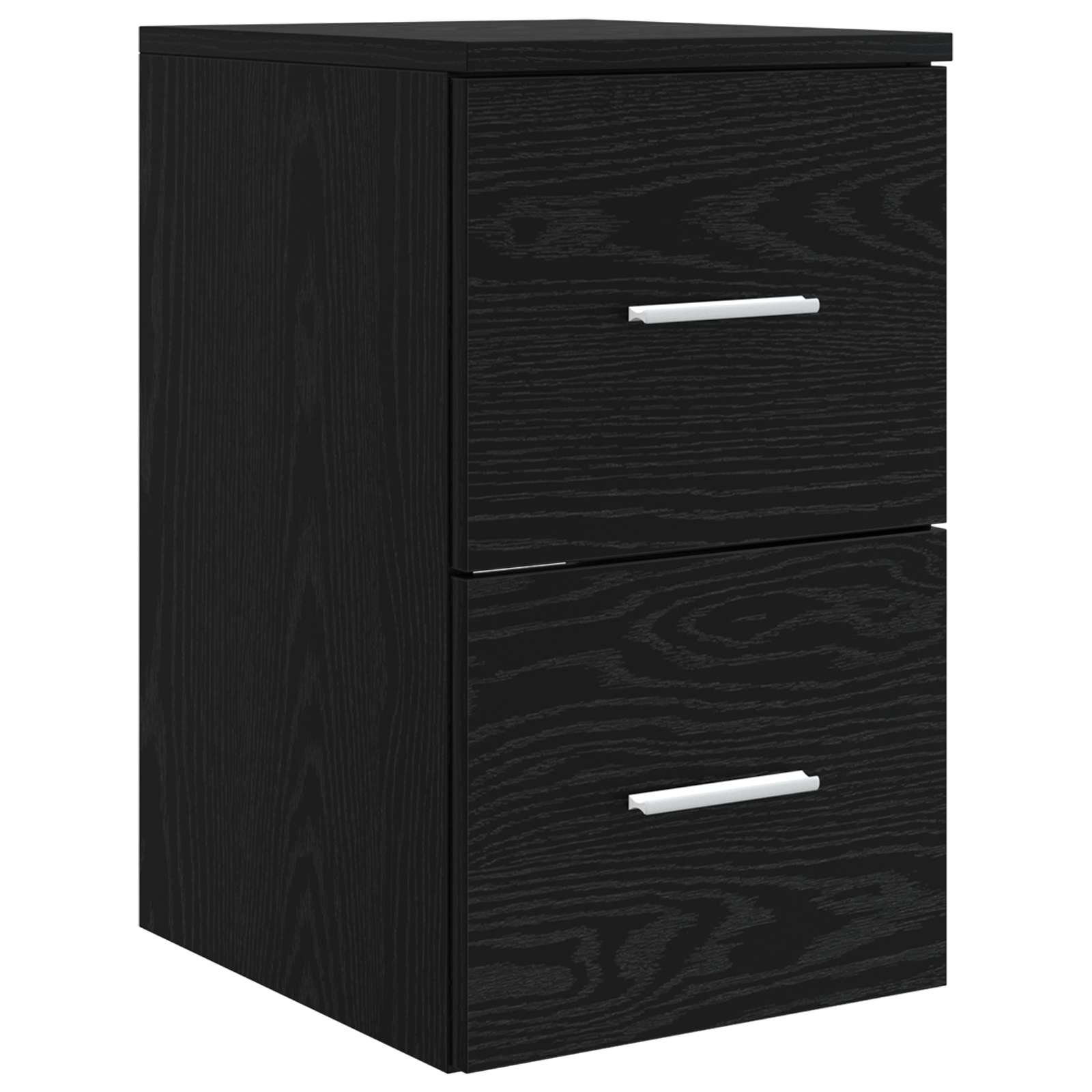 Ensemble d'armoire de salle de bain 3 pc Chêne noir