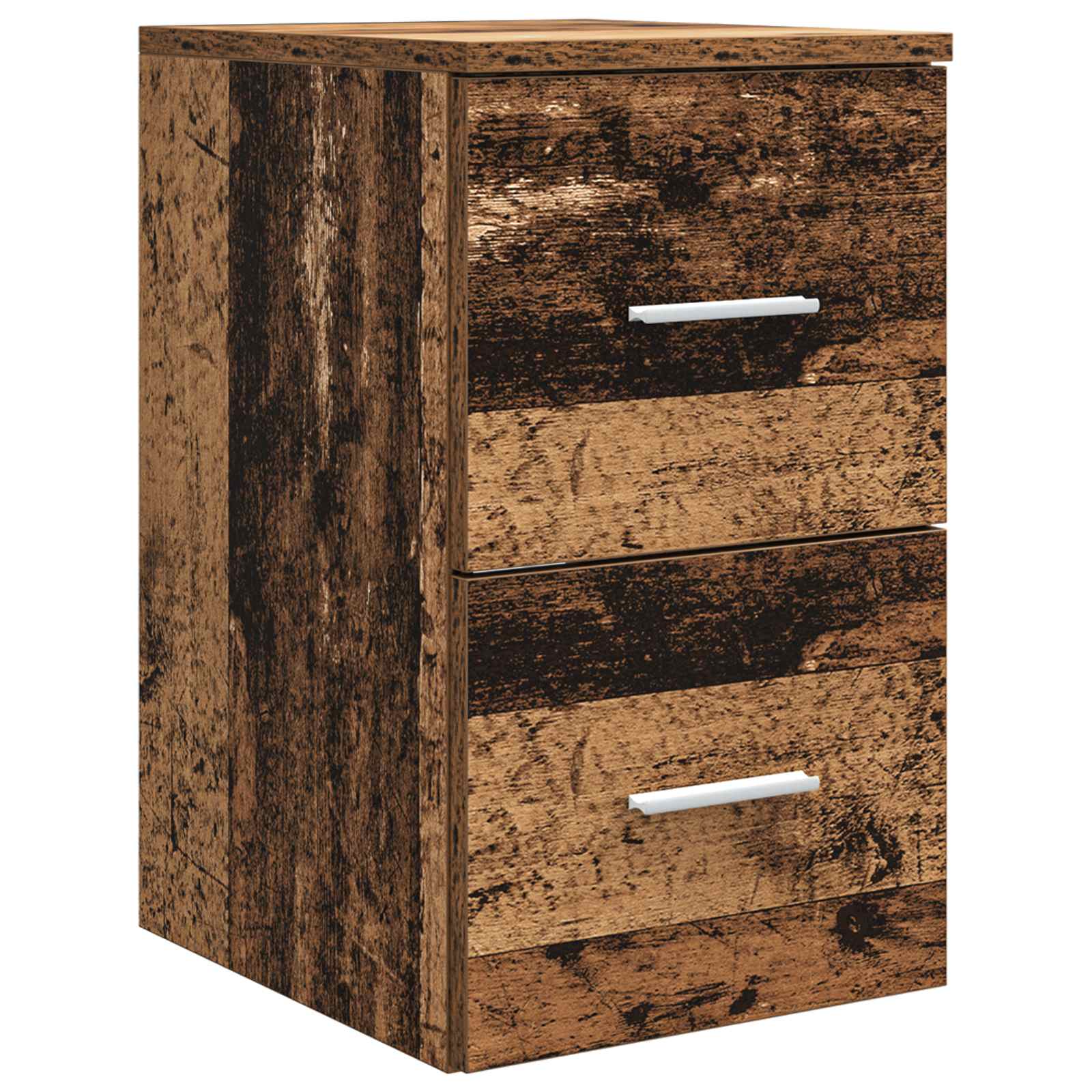 Ensemble d'armoire de salle de bain 3 pc Bois ancien