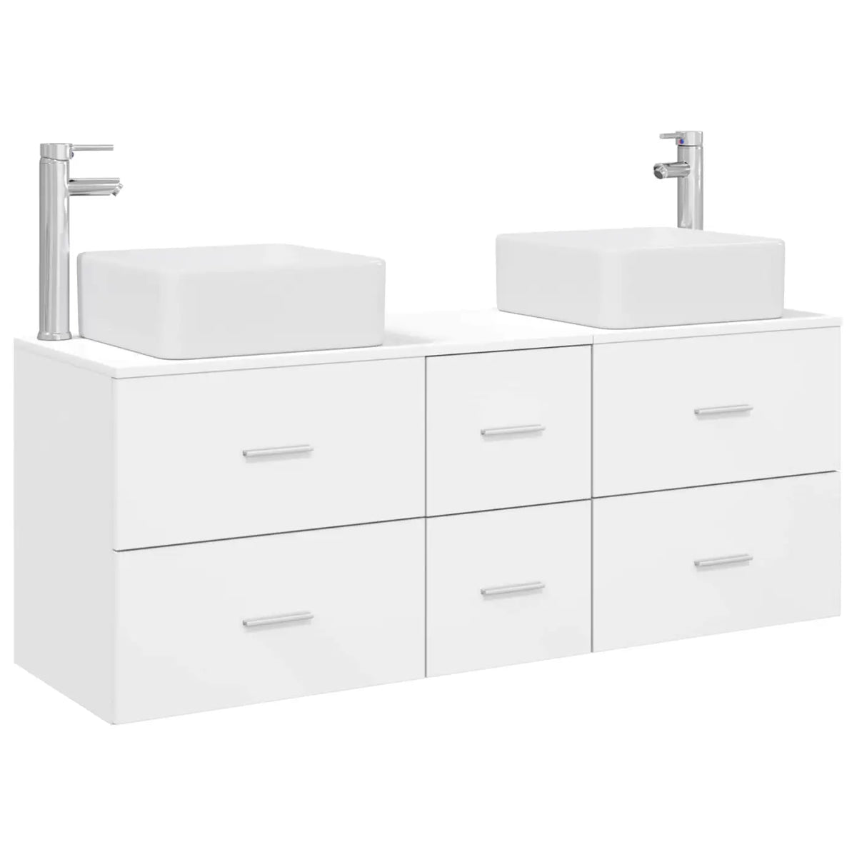Ensemble d’armoire de salle de bain 3 pc Blanc - XIOS