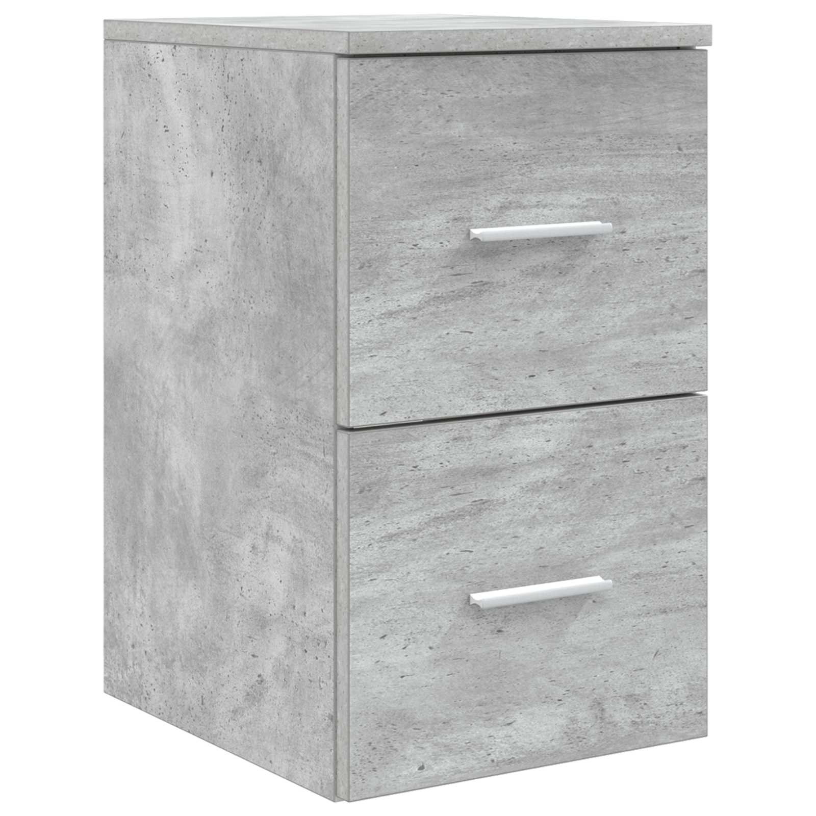 Ensemble d'armoire de salle de bain 3 pc Gris béton