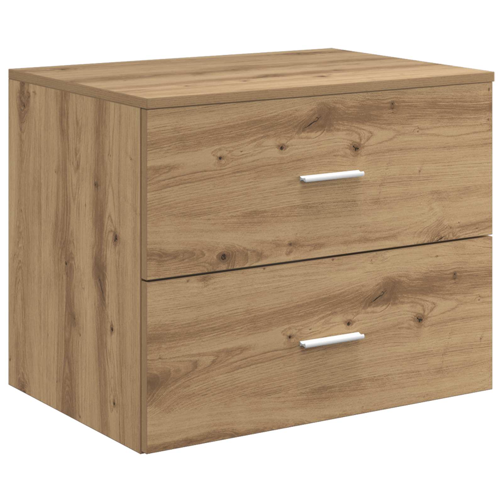Ensemble d'armoire de salle de bain 3 pc Chêne artisanal