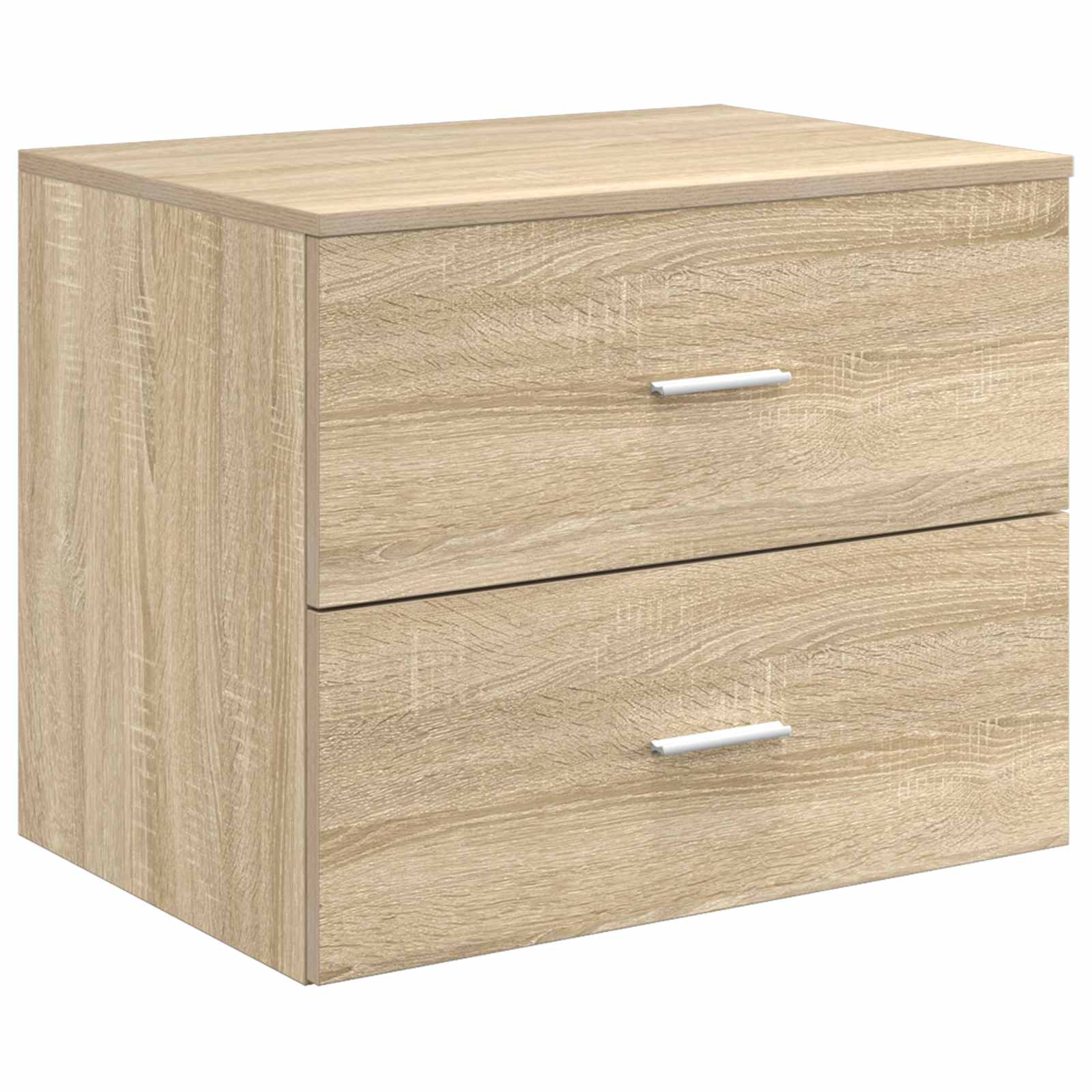 Ensemble de mobilier de salle de bain 3 pc Chêne Sonoma