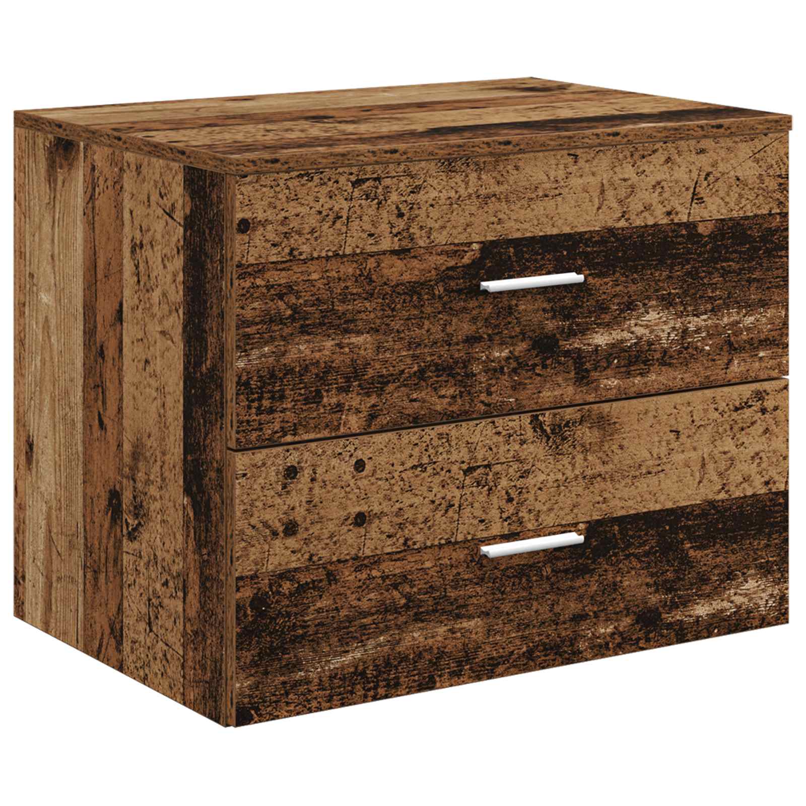 Ensemble de mobilier de salle de bain 3 pc Bois ancien