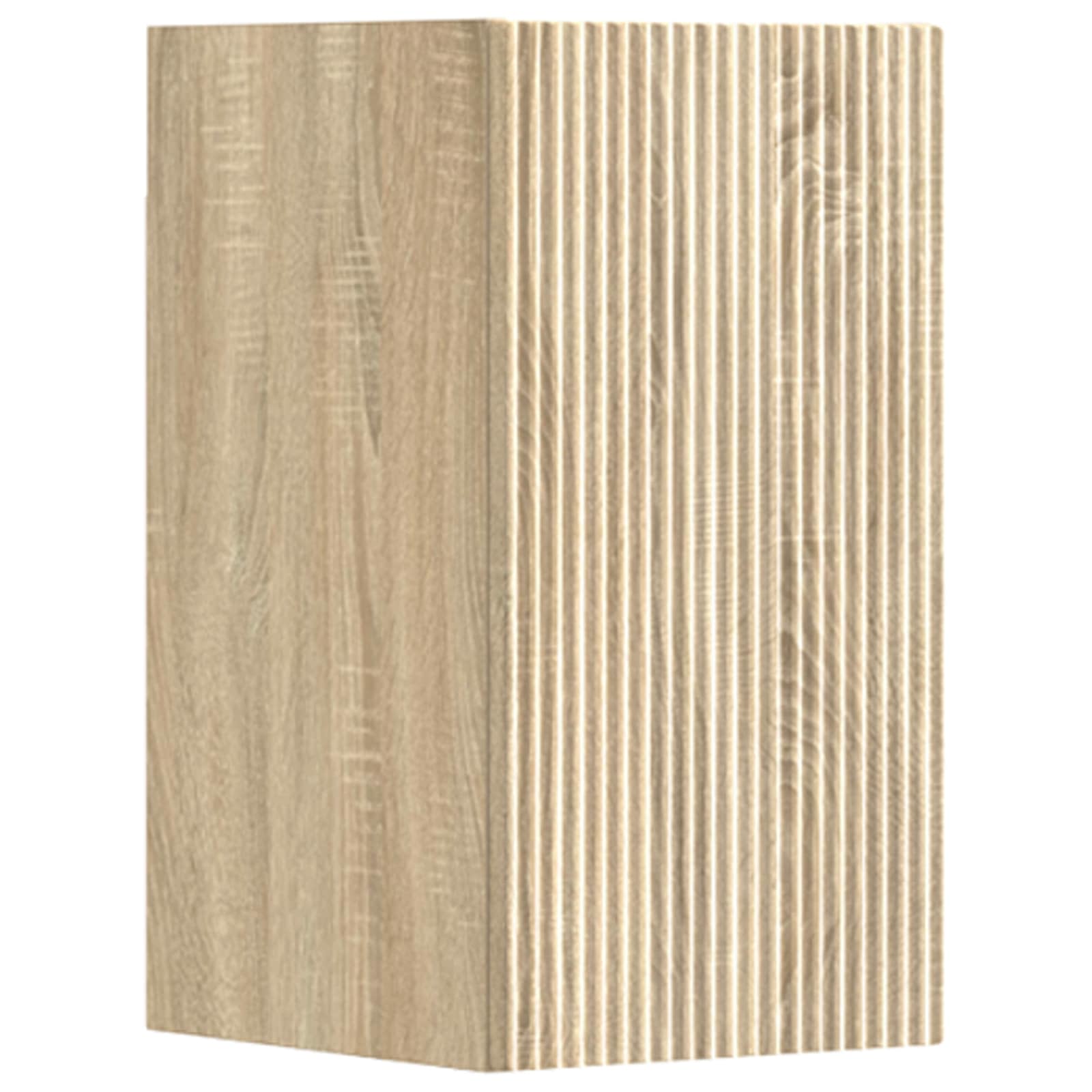 Ensemble de mobilier de salle de bain 3 pc Chêne Sonoma