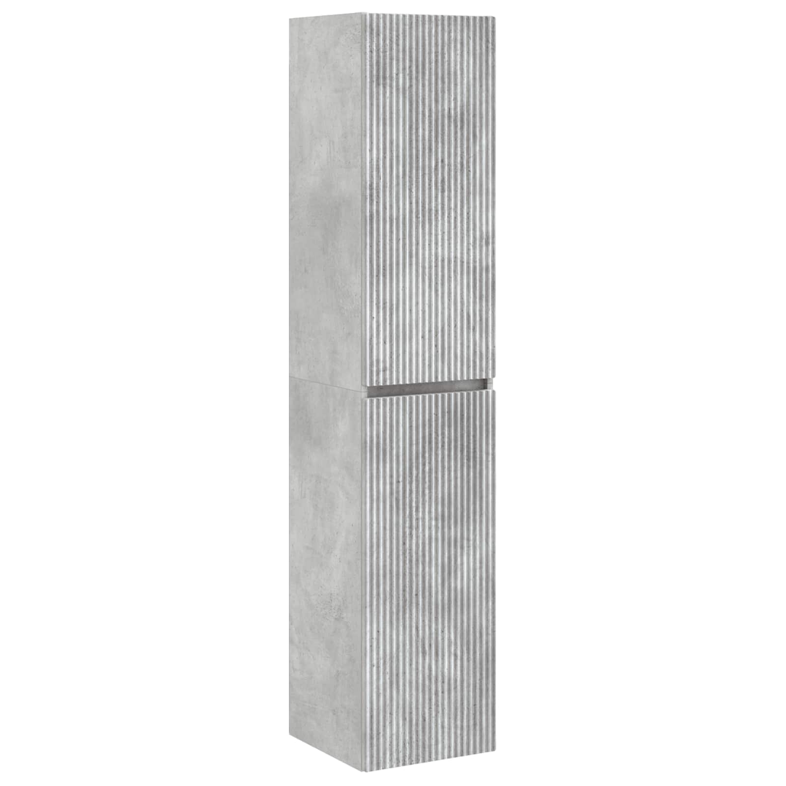 Ensemble de mobilier de salle de bain 3 pc Gris béton