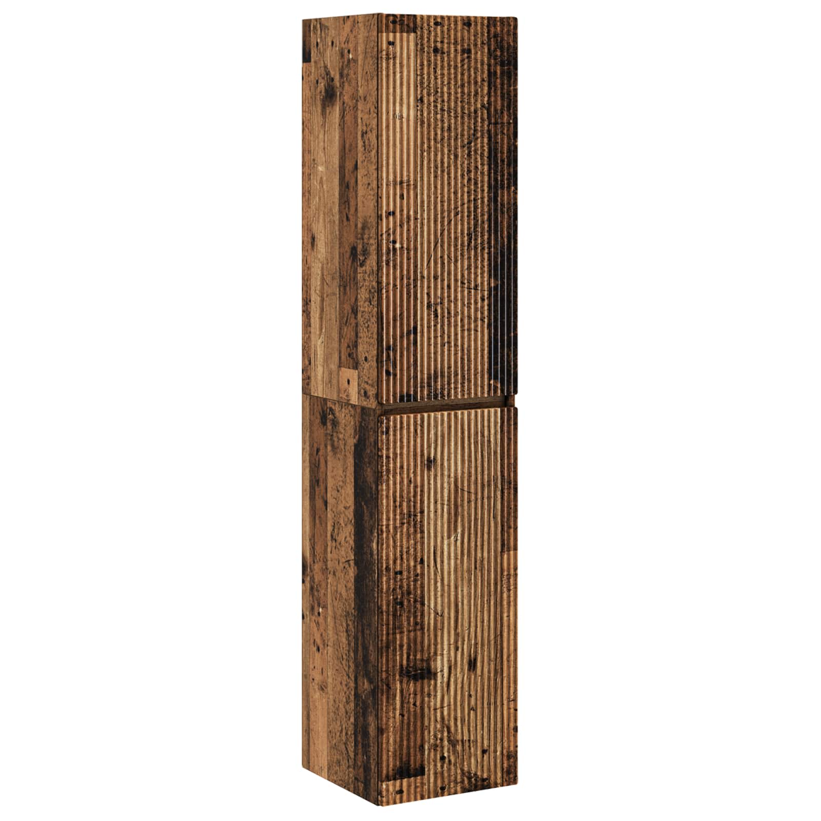 Ensemble de mobilier de salle de bain 3 pc Bois ancien
