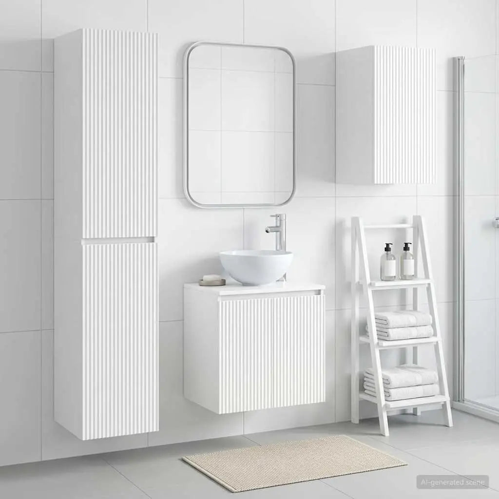 Ensemble de mobilier de salle de bain 3 pc Blanc - XIOS