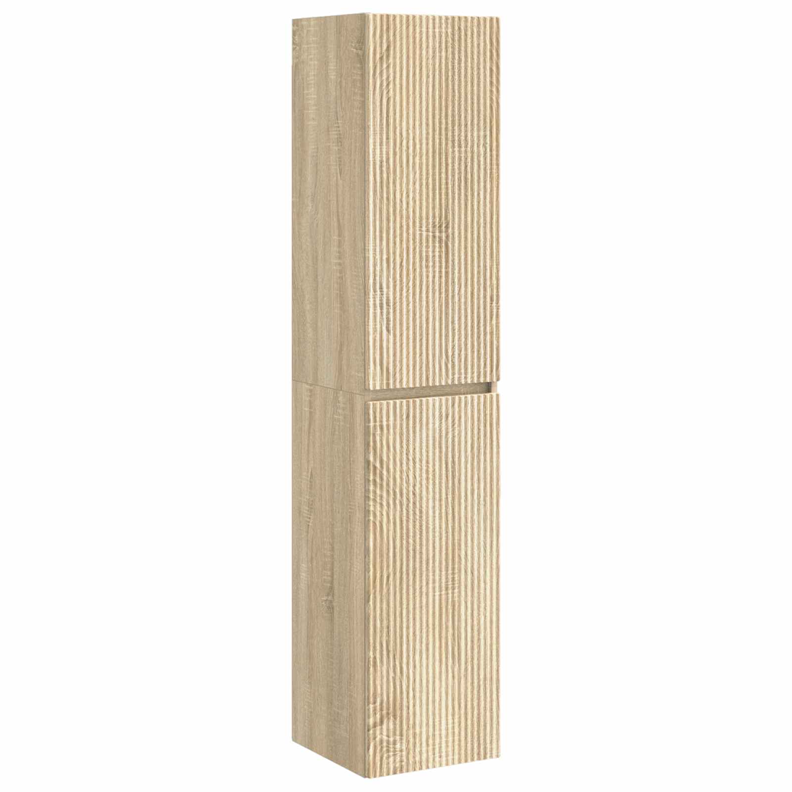 Ensemble de mobilier de salle de bain 3 pc Chêne Sonoma