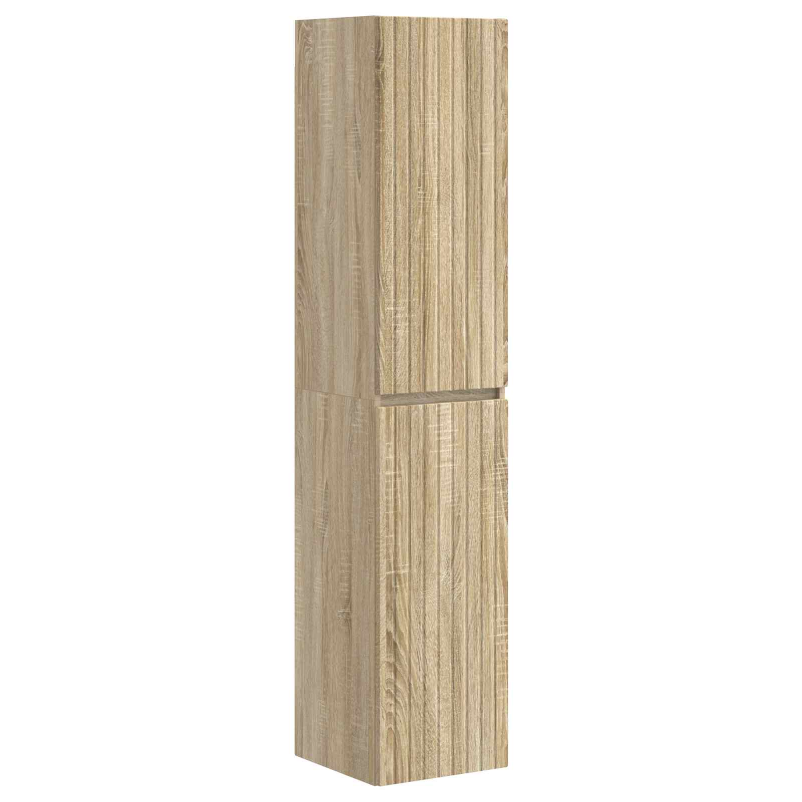 Ensemble de mobilier de salle de bain 3 pc Chêne Sonoma