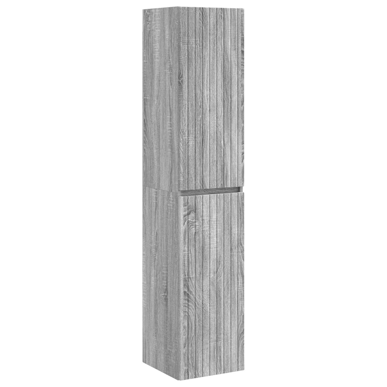 Ensemble de mobilier de salle de bain 3 pc Sonoma gris