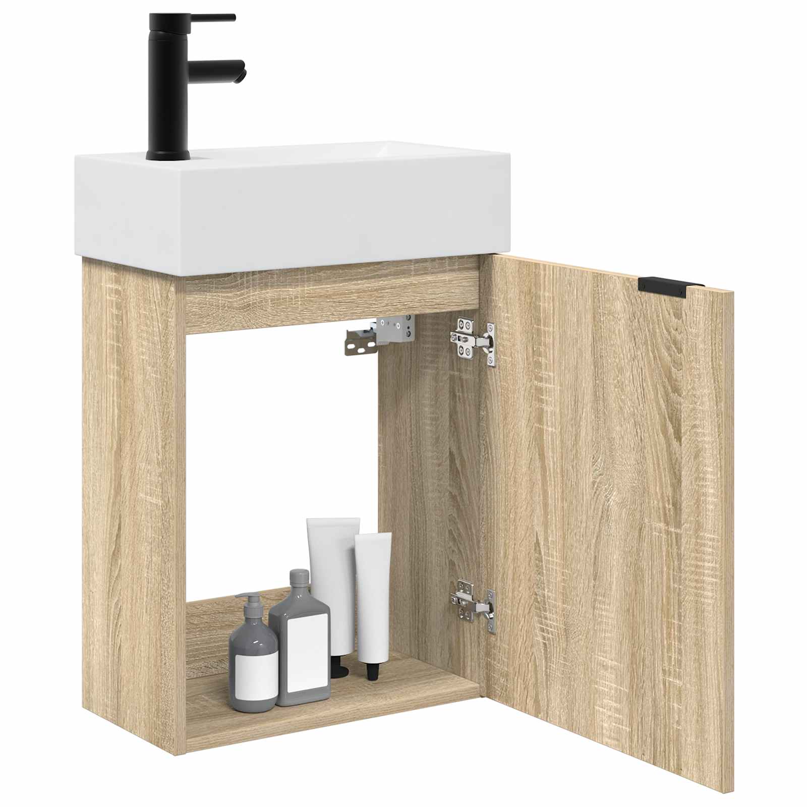 Meuble de salle de bain avec robinet Chêne Sonoma - XIOS