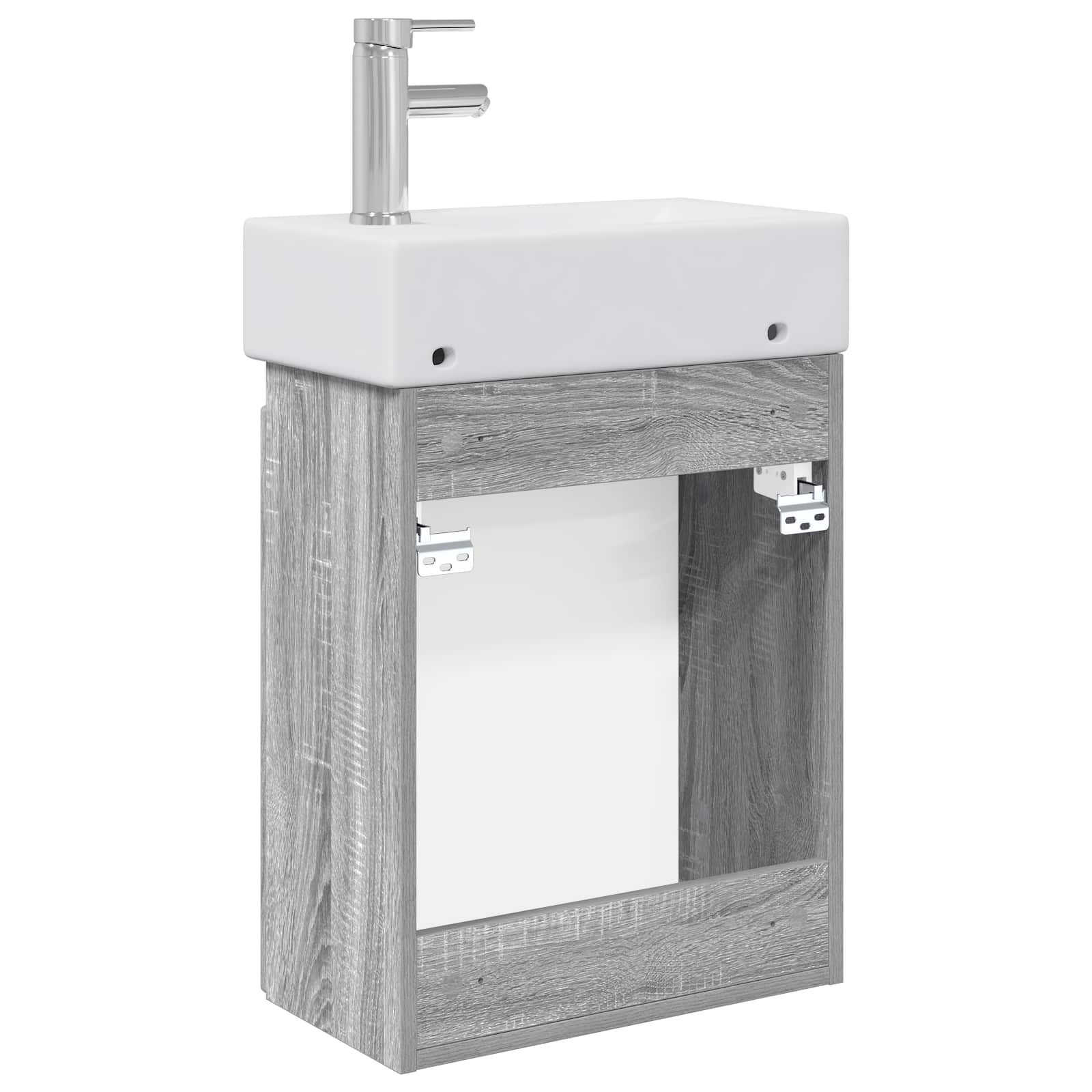 Meuble de salle de bain avec robinet Sonoma gris - XIOS